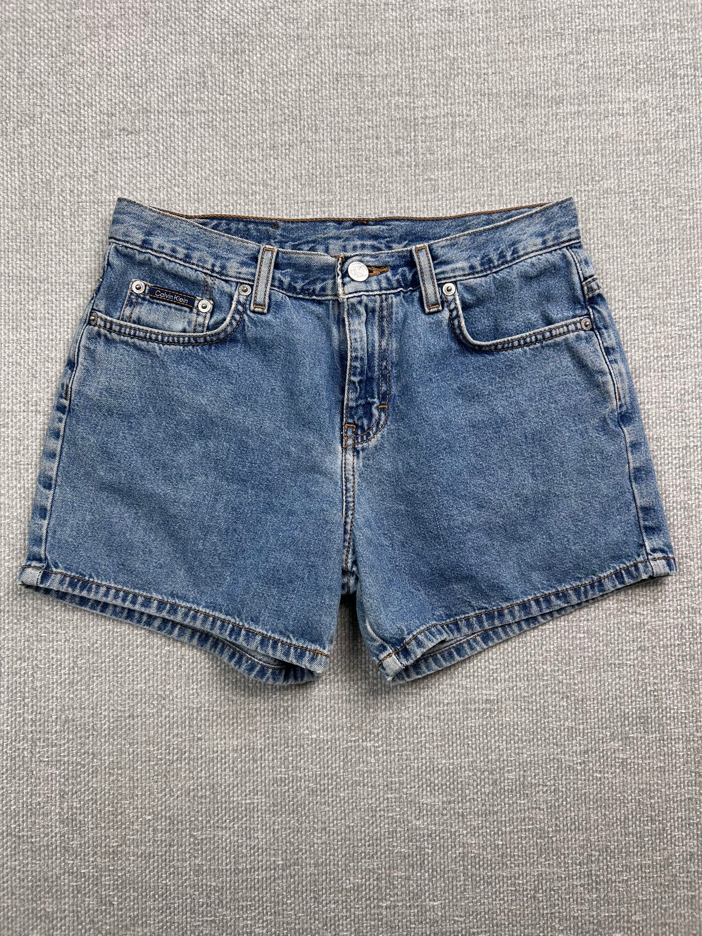 90’s Calvin Klein Denim Shorts 27"