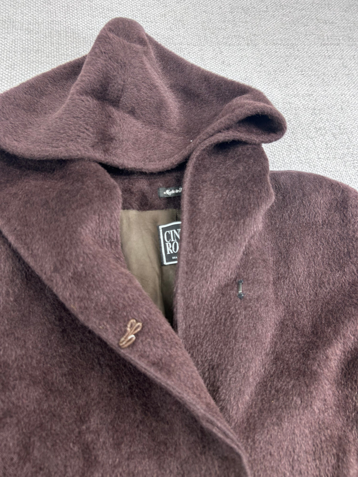 90's Cinzia Rocca Llama Coat