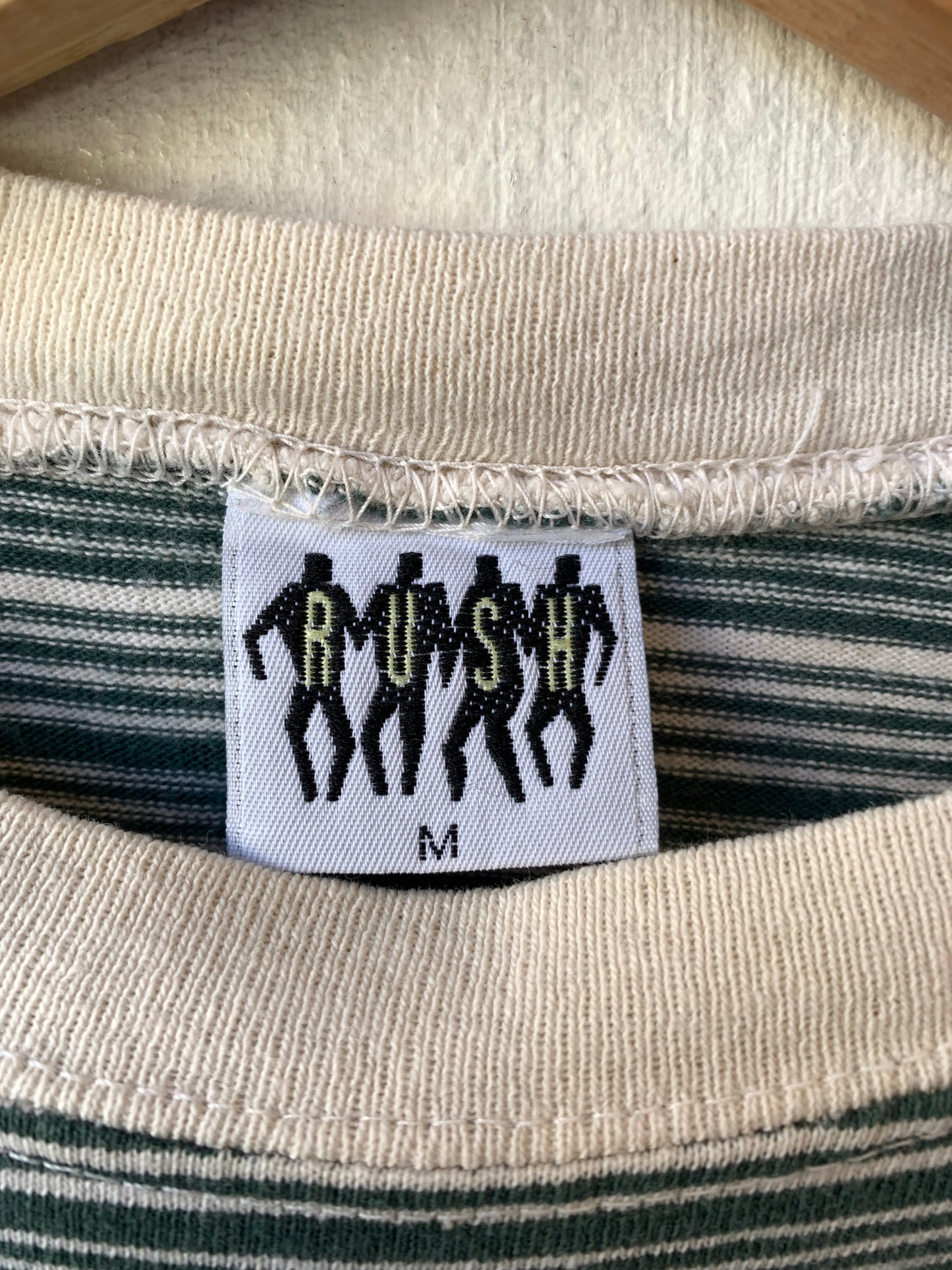 90's Striped Green T-Shirt