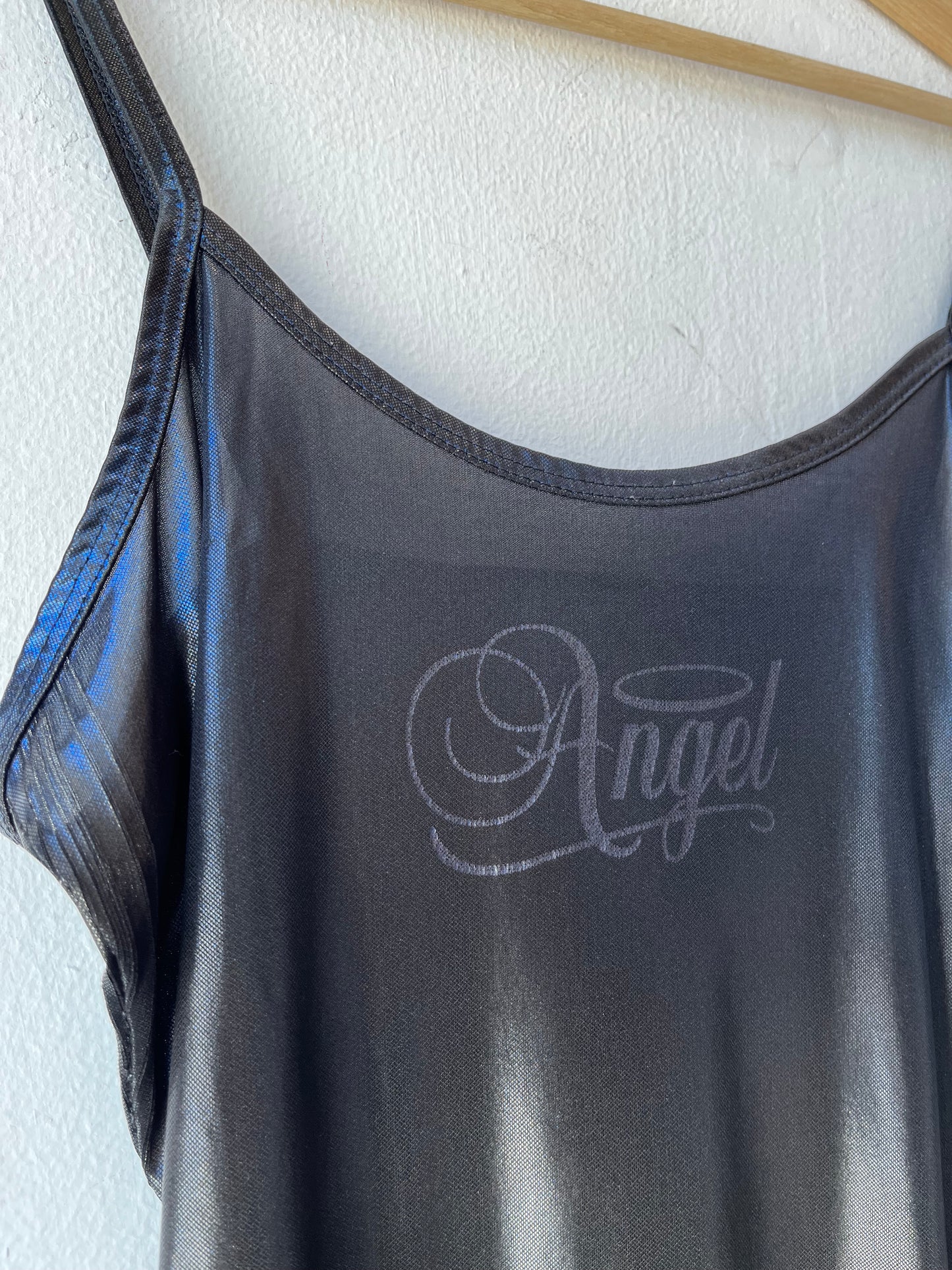 90's Iridescent Angel Tank Top