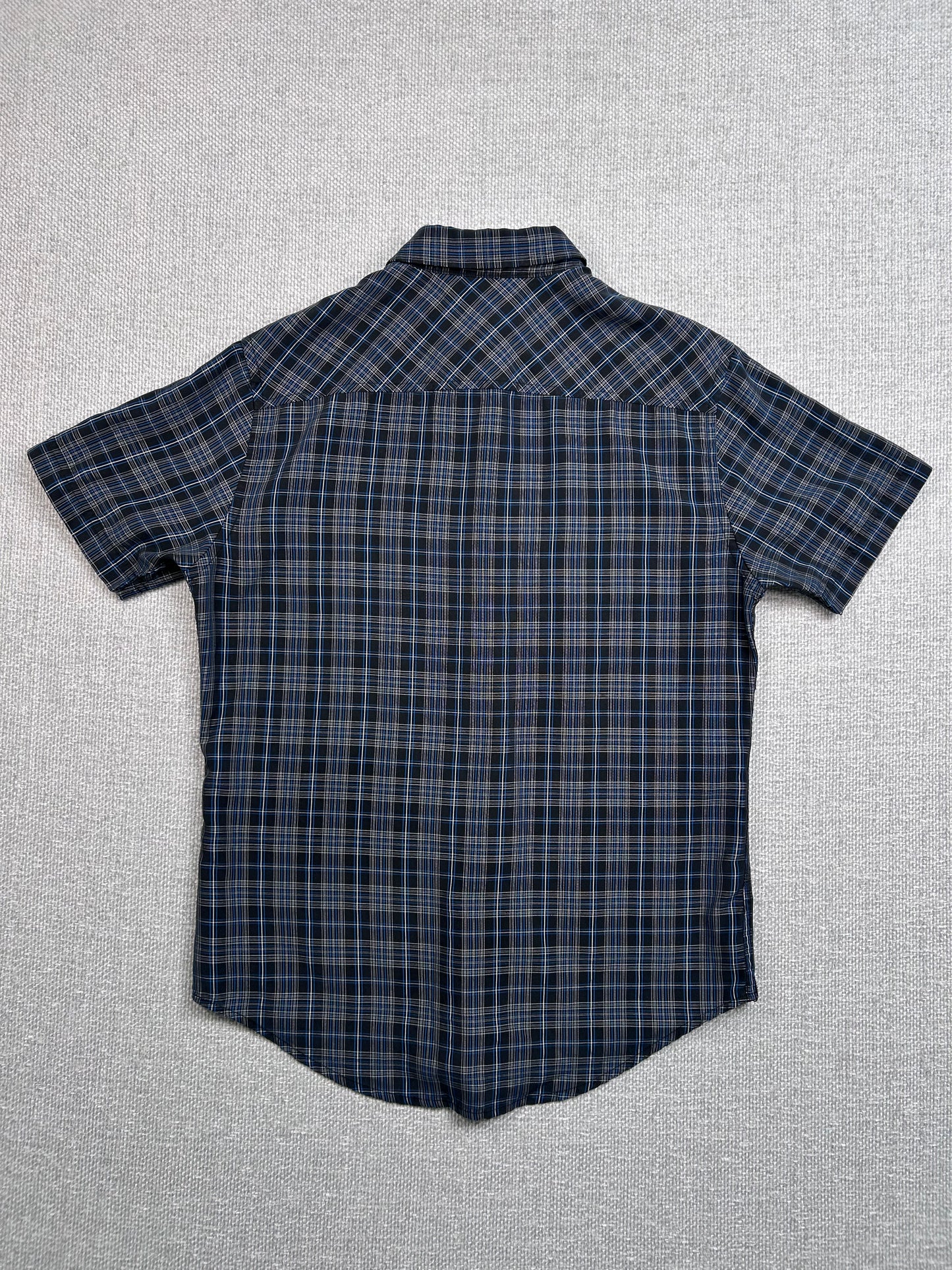 Y2K Plaid Button Up Shirt