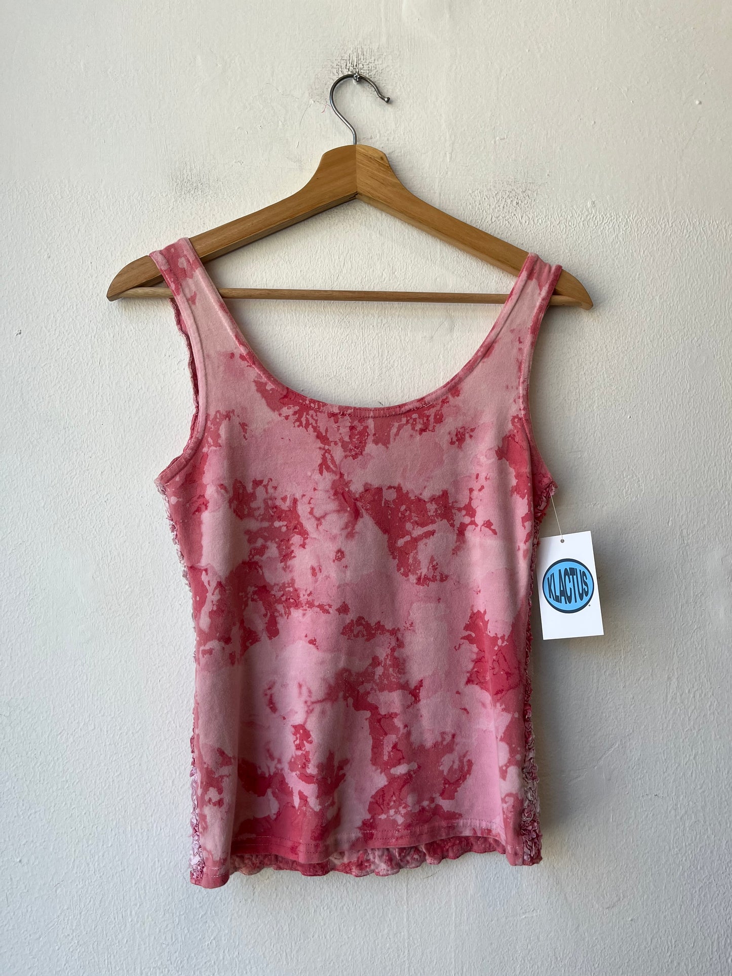 Y2K Pink Embellished Tank Top