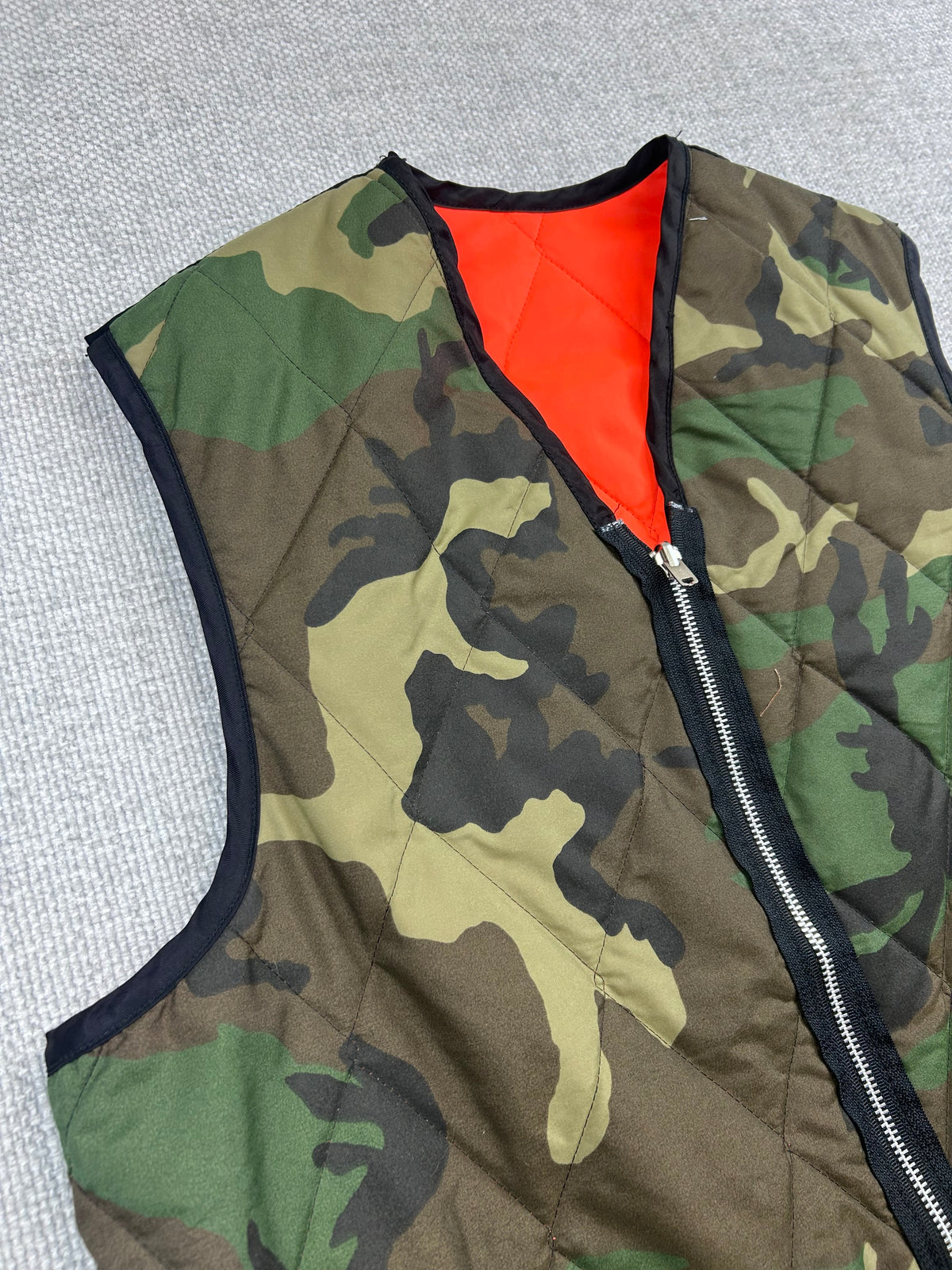Y2K Reversible Camo Vest