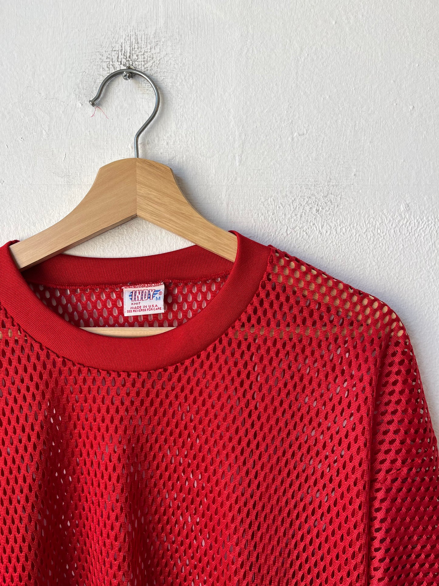 90's Red Cropped Jersey