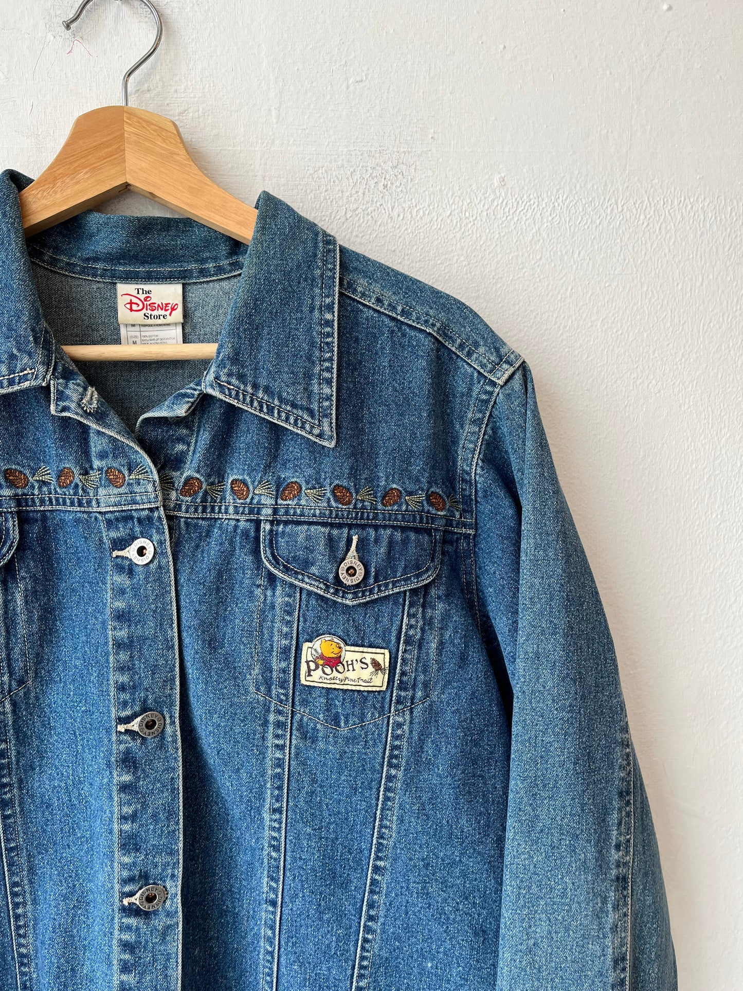 90's Winnie the Pooh Denim Jacket