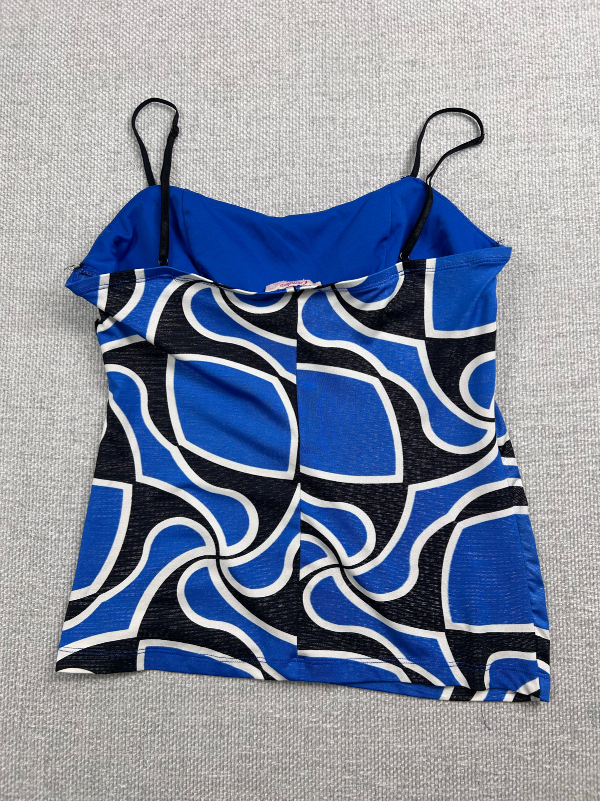 Y2K Blue Babydoll Camisole