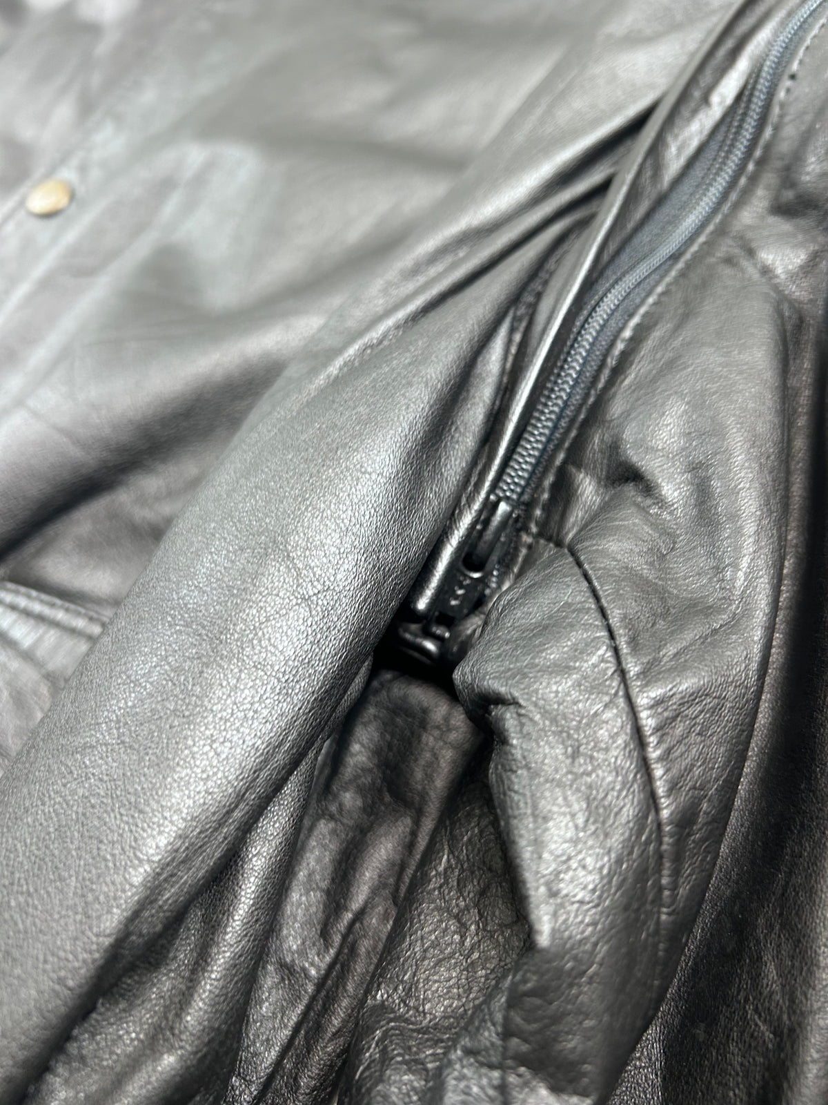 90's Hard Rock Dallas Leather Bomber Jacket