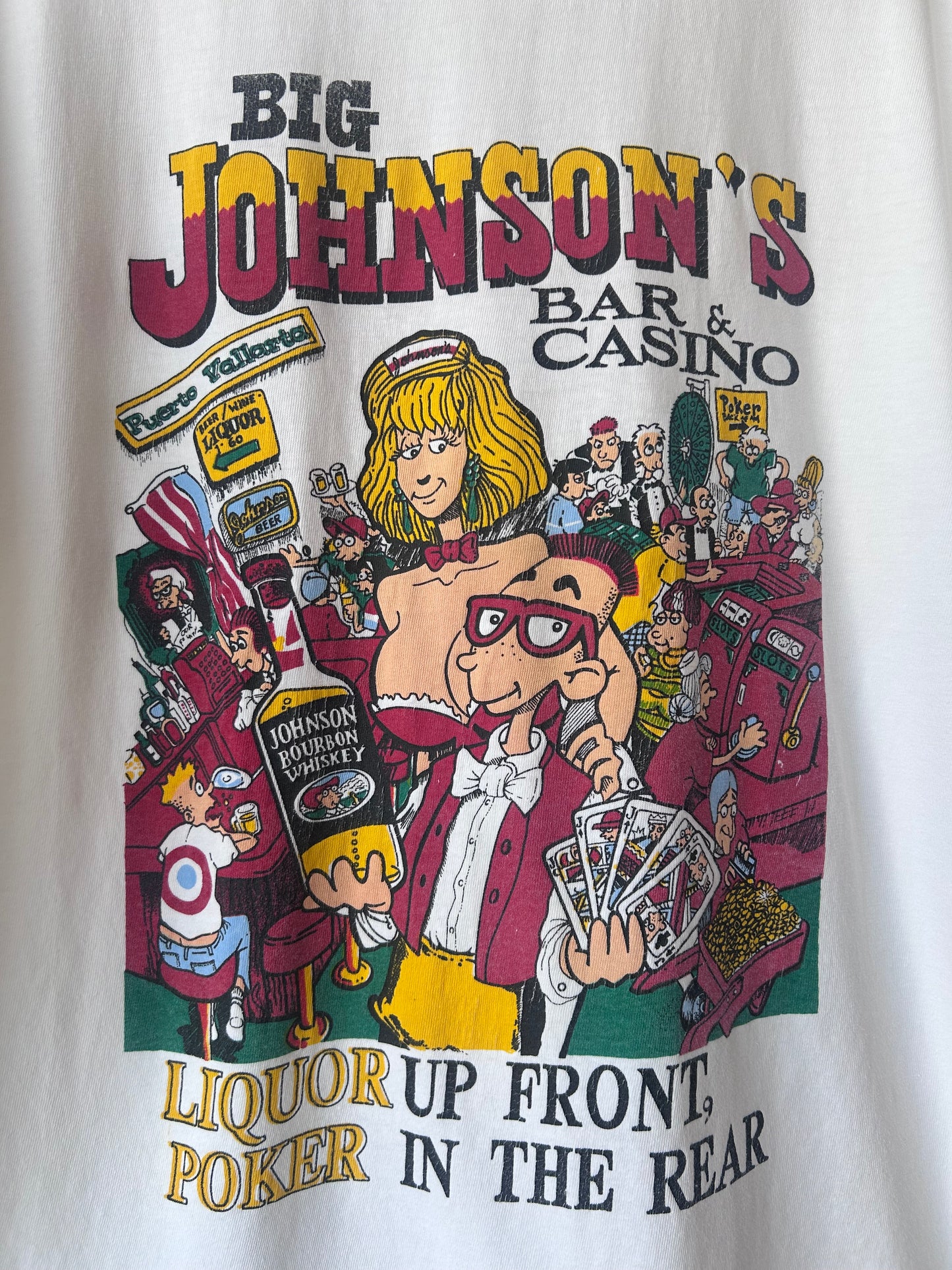 90’s Big Johnson Bar&Casino T-Shirt