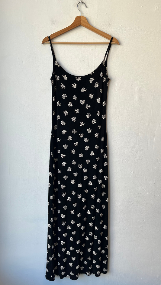 90's Floral Maxi Dress