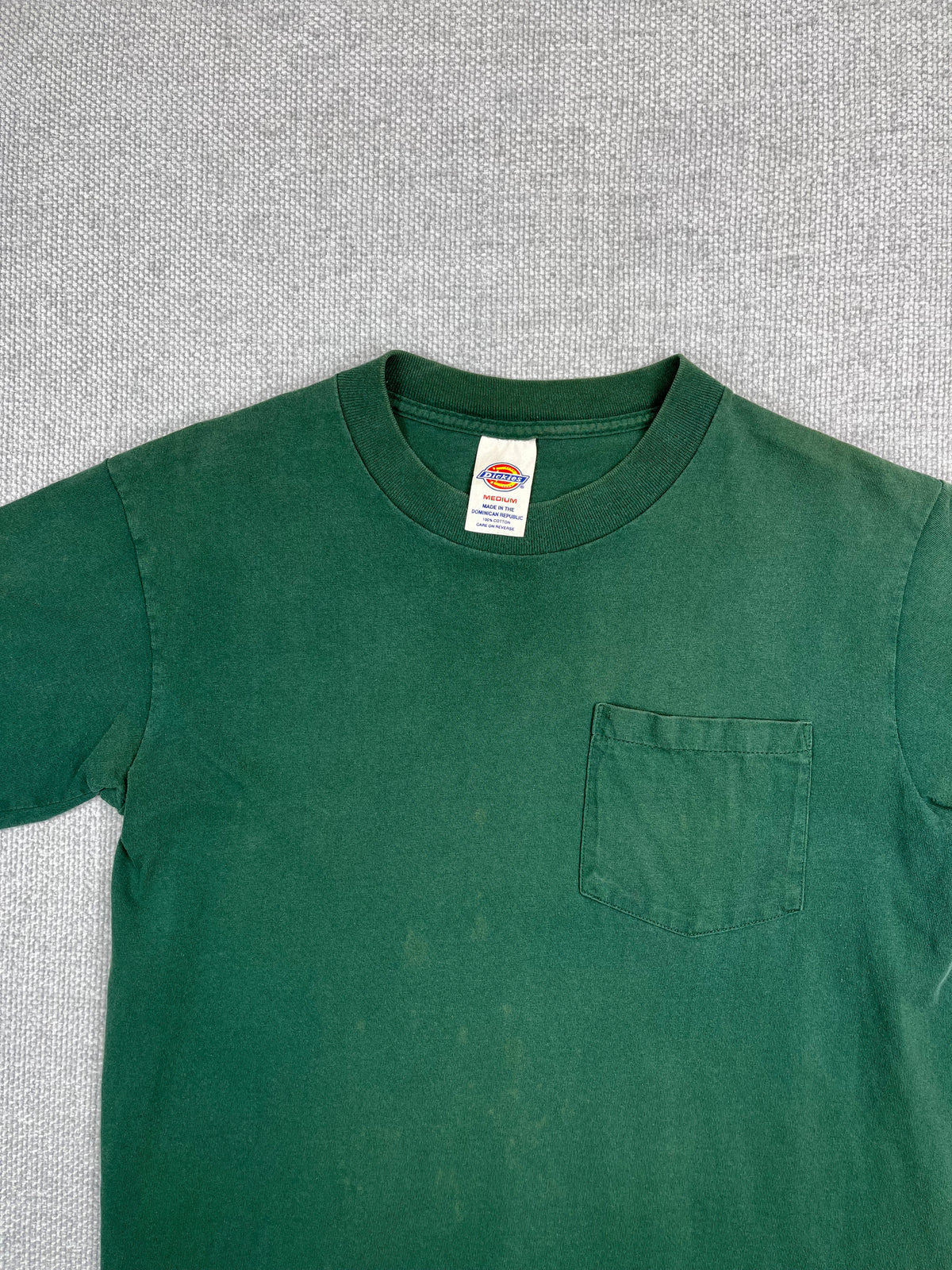 Y2K Dickies Green Pocket Tee