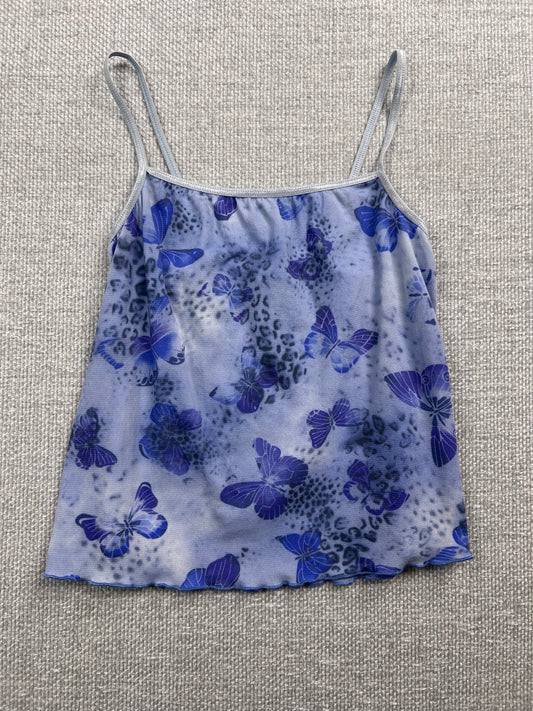 90's Mesh Butterfly Camisole