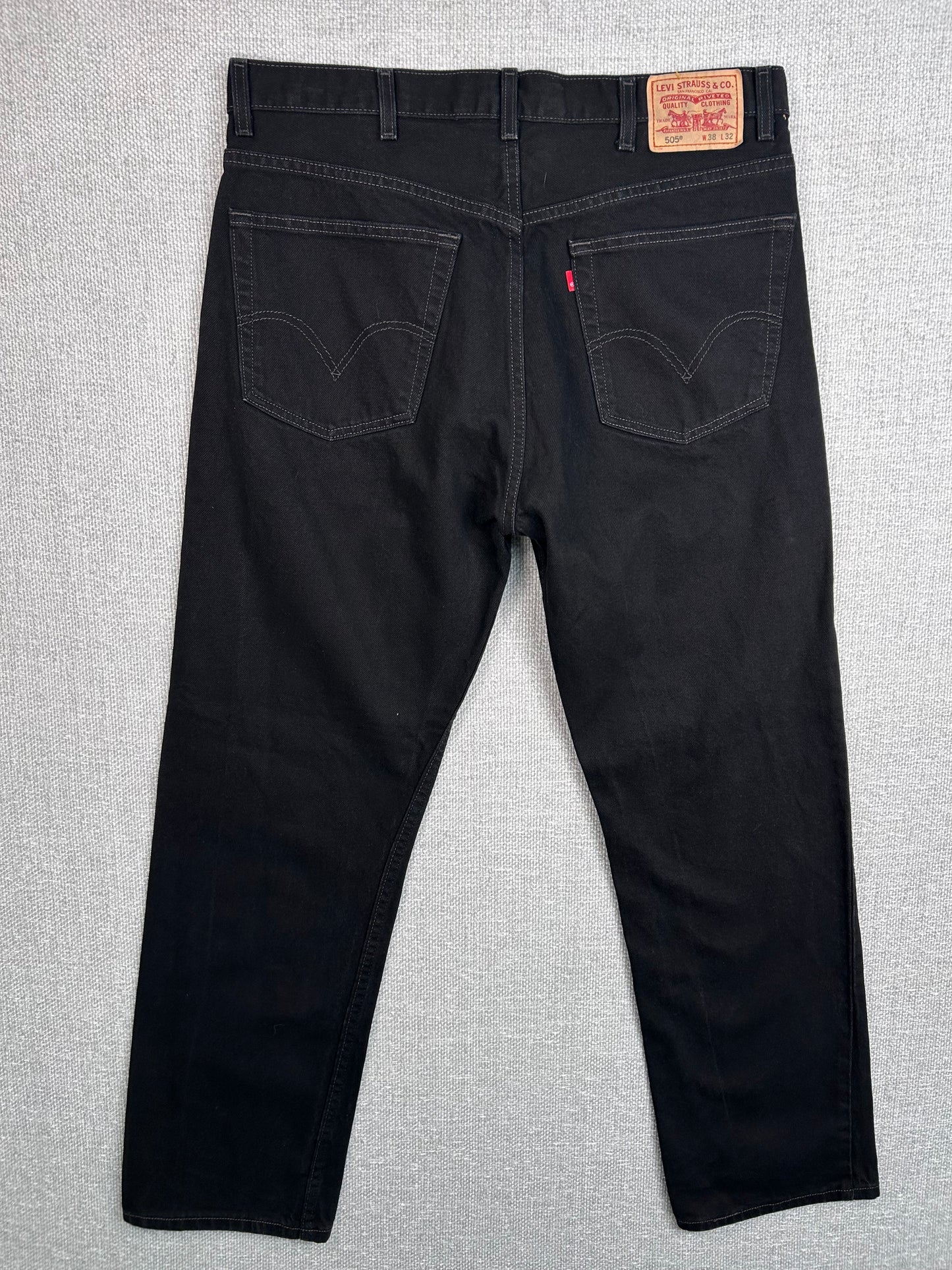 Y2K Levi’s Black 505 Jeans 36”