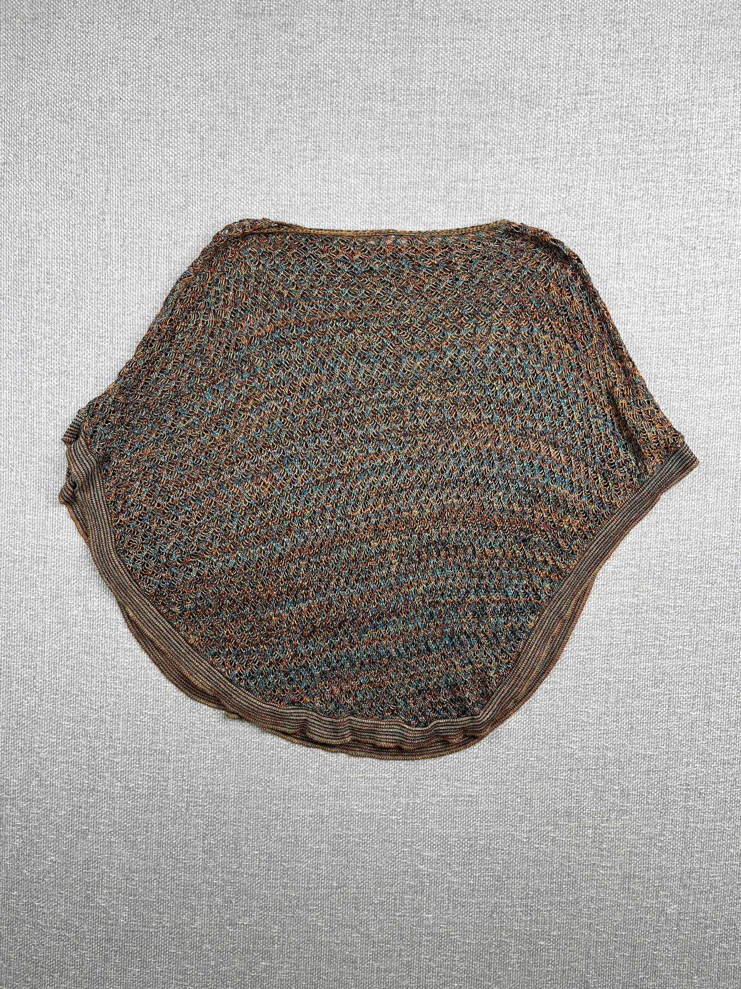90's Knit Poncho