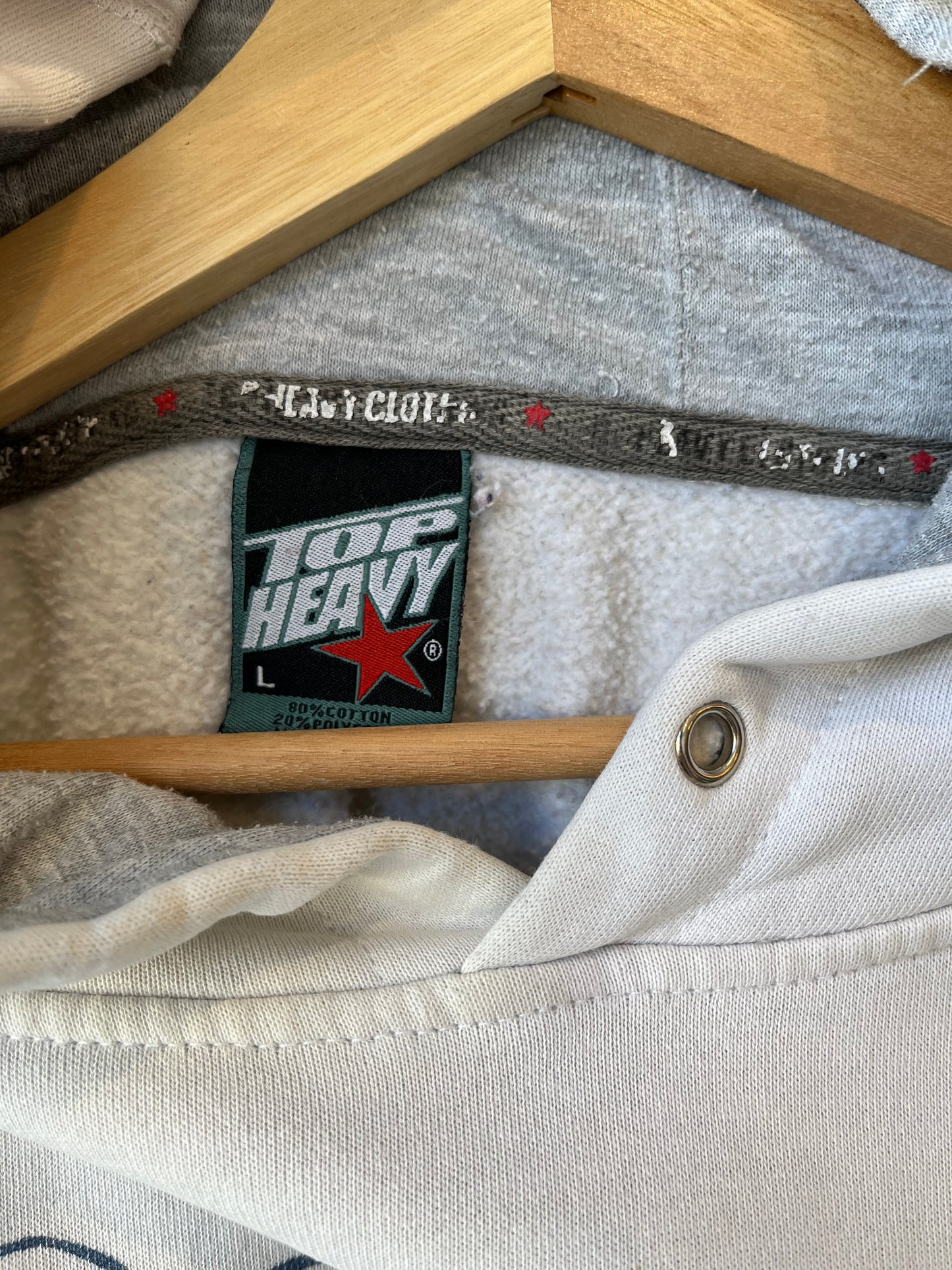 Y2K Stained Top Heavy Hoodie