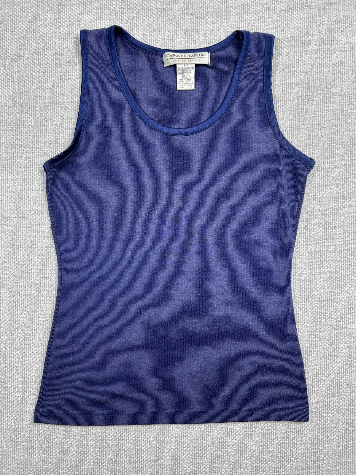 90's Navy Blue Tank Top