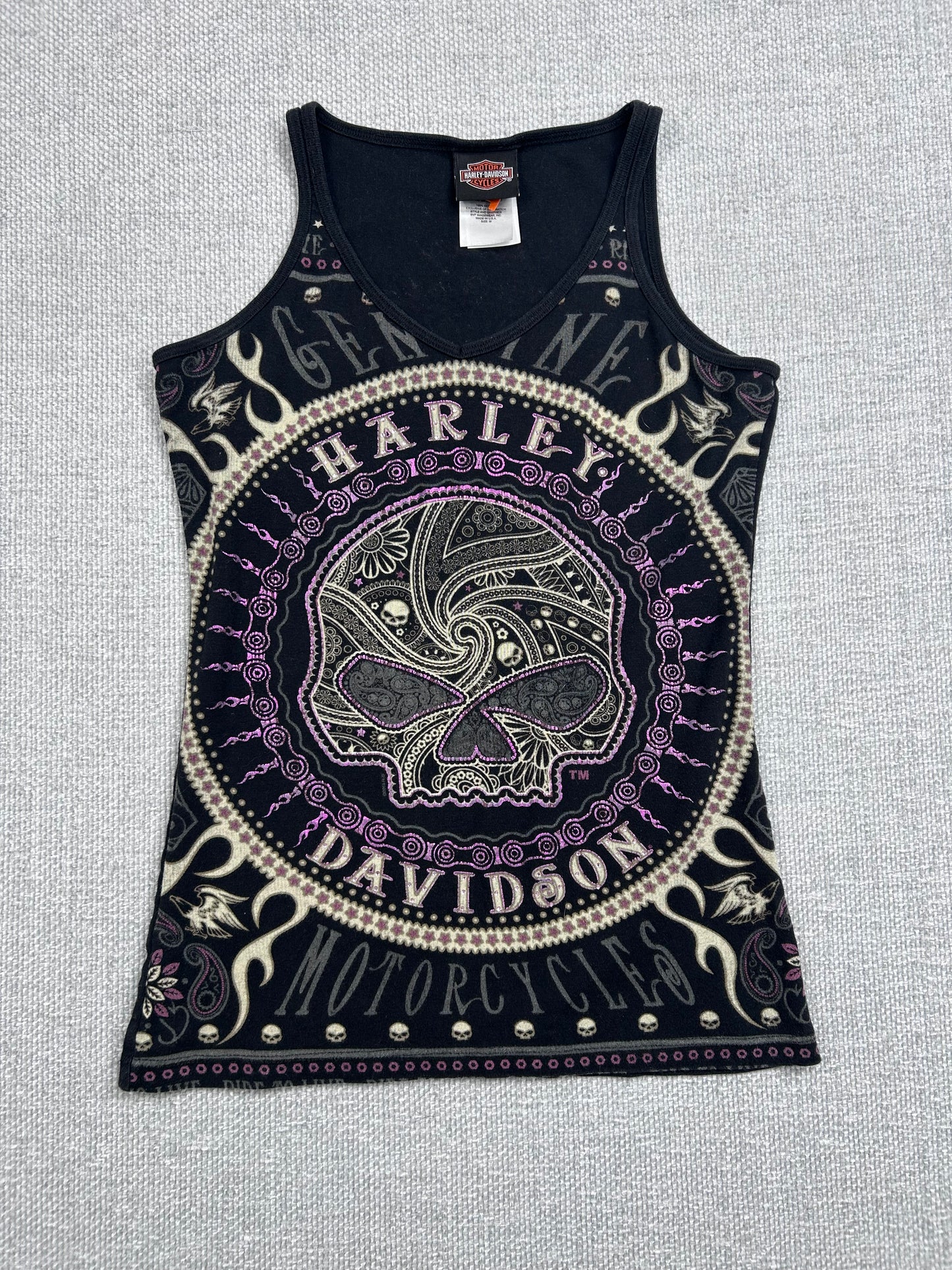 Y2K Harley Davidson Tank Top