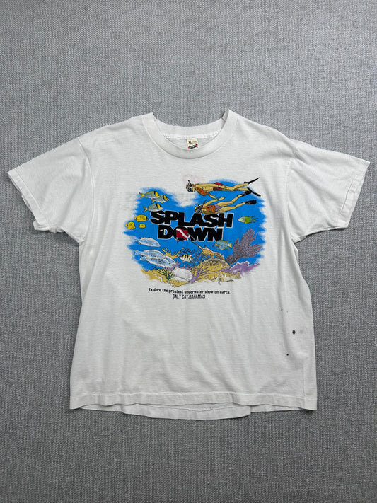 80's Splash Down Line T-Shirt