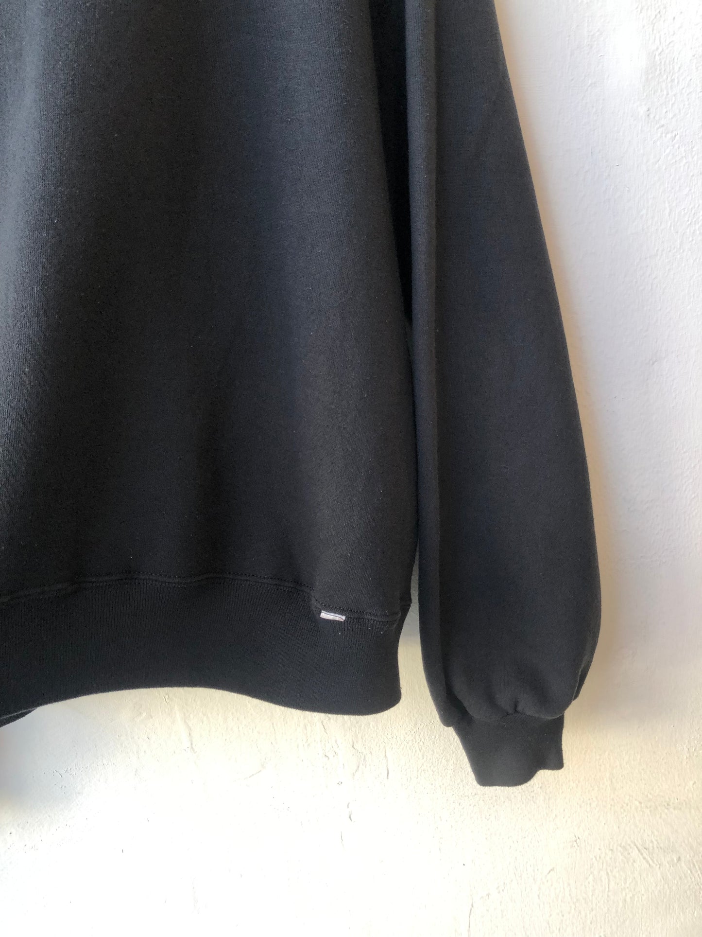 Y2K Russell Black Sweatshirt