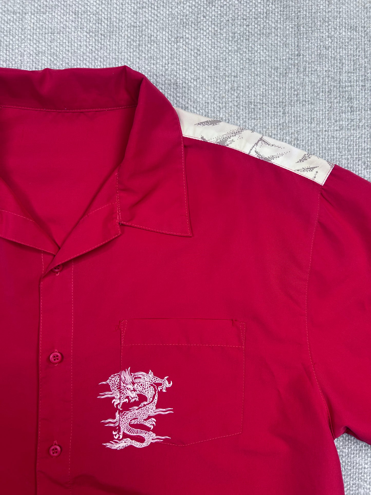 Y2K Tribal Surf Button Down Shirt