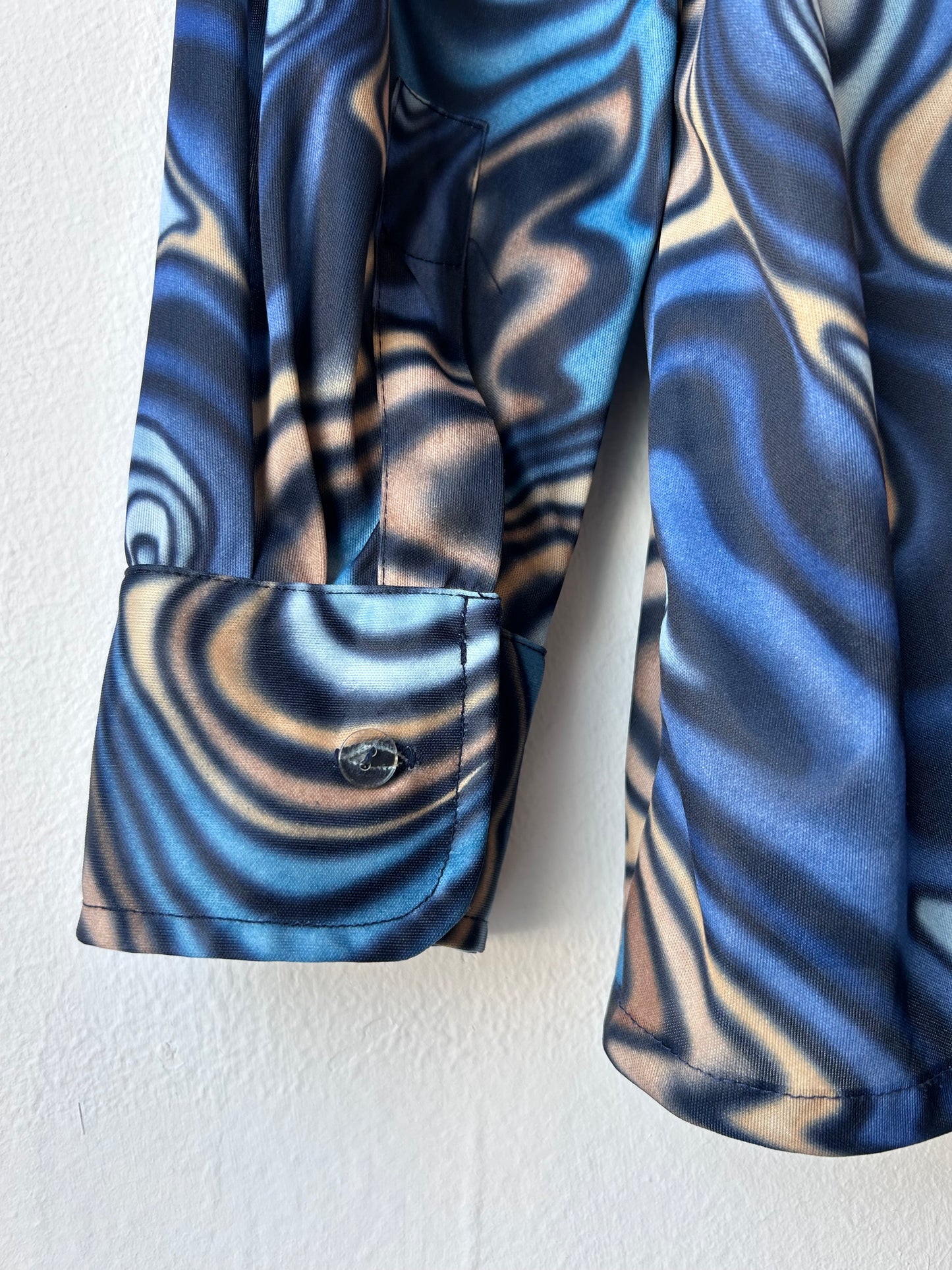 70's Swirl Button Down