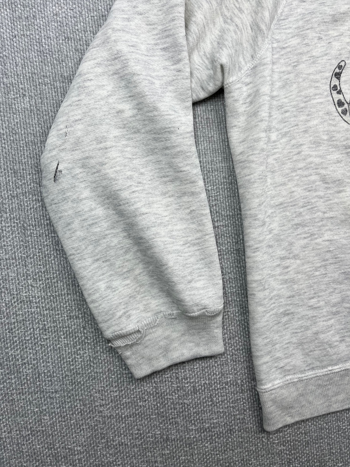 90's Heart Dalmatian Sweatshirt