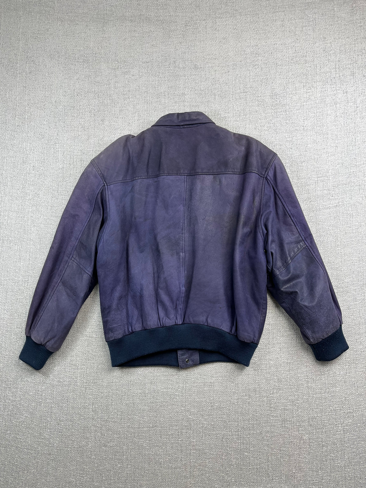 90s Pelle Leather Bomber Jacket