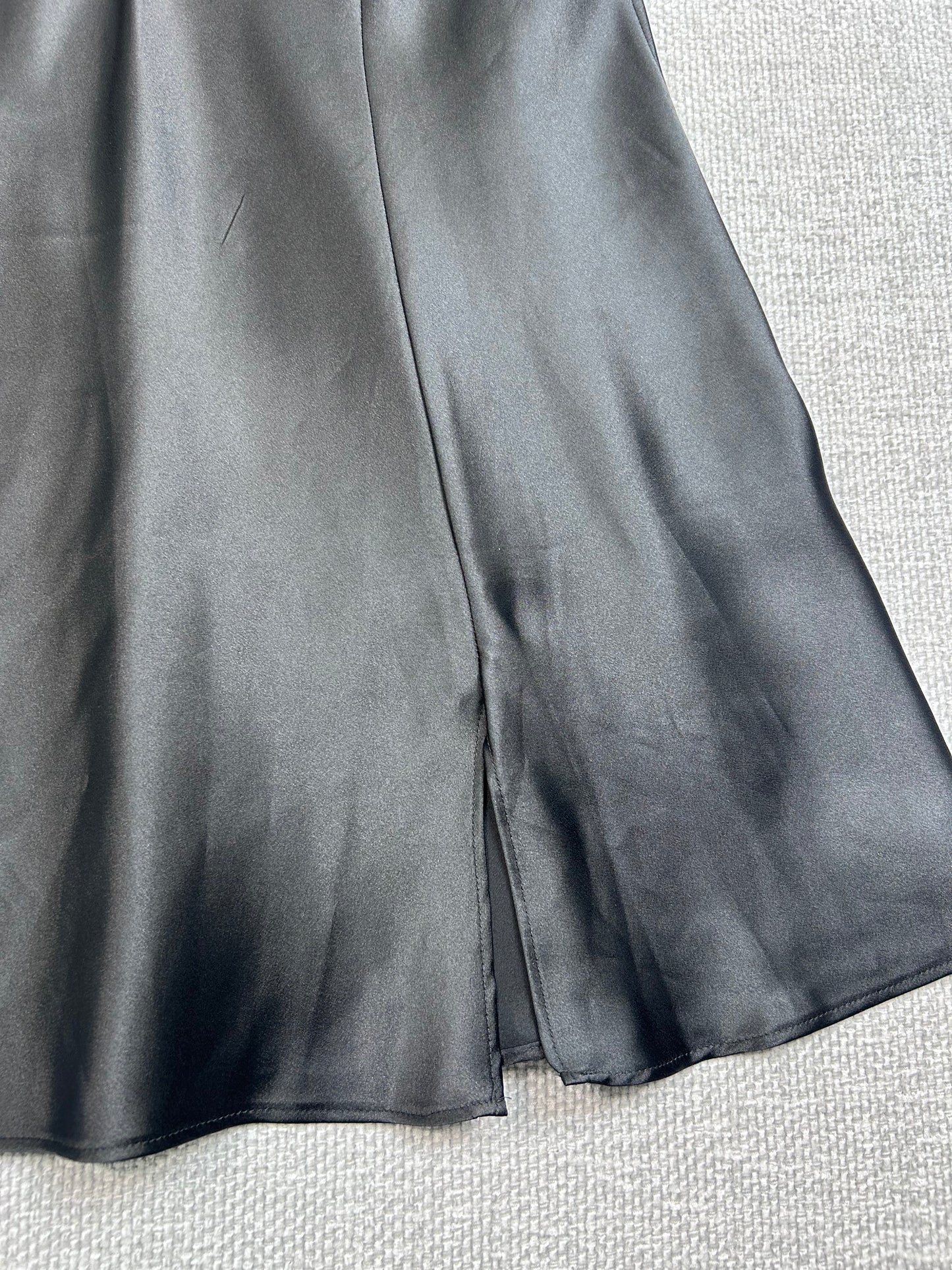 Y2K Black Slip Dress