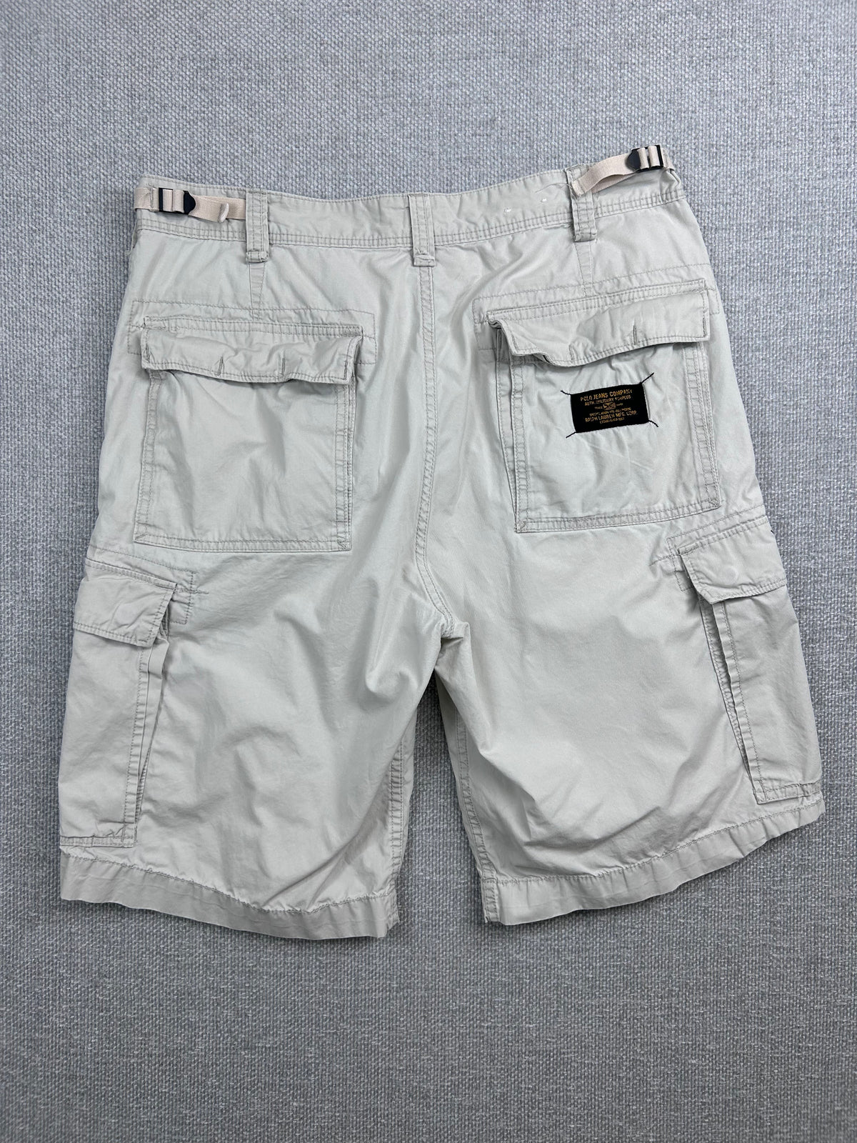 Y2K Polo Jeans Cargo Shorts 34-36"