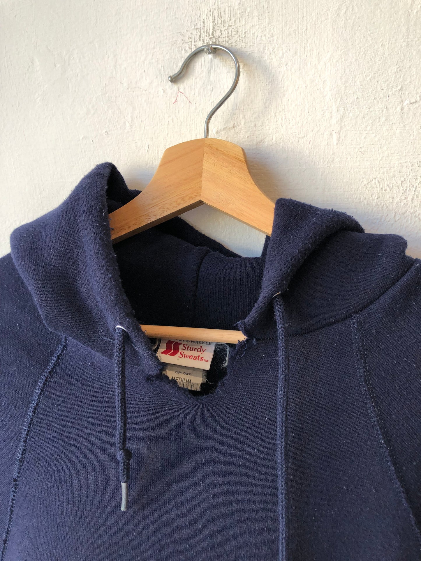 90's Navy Hoodie