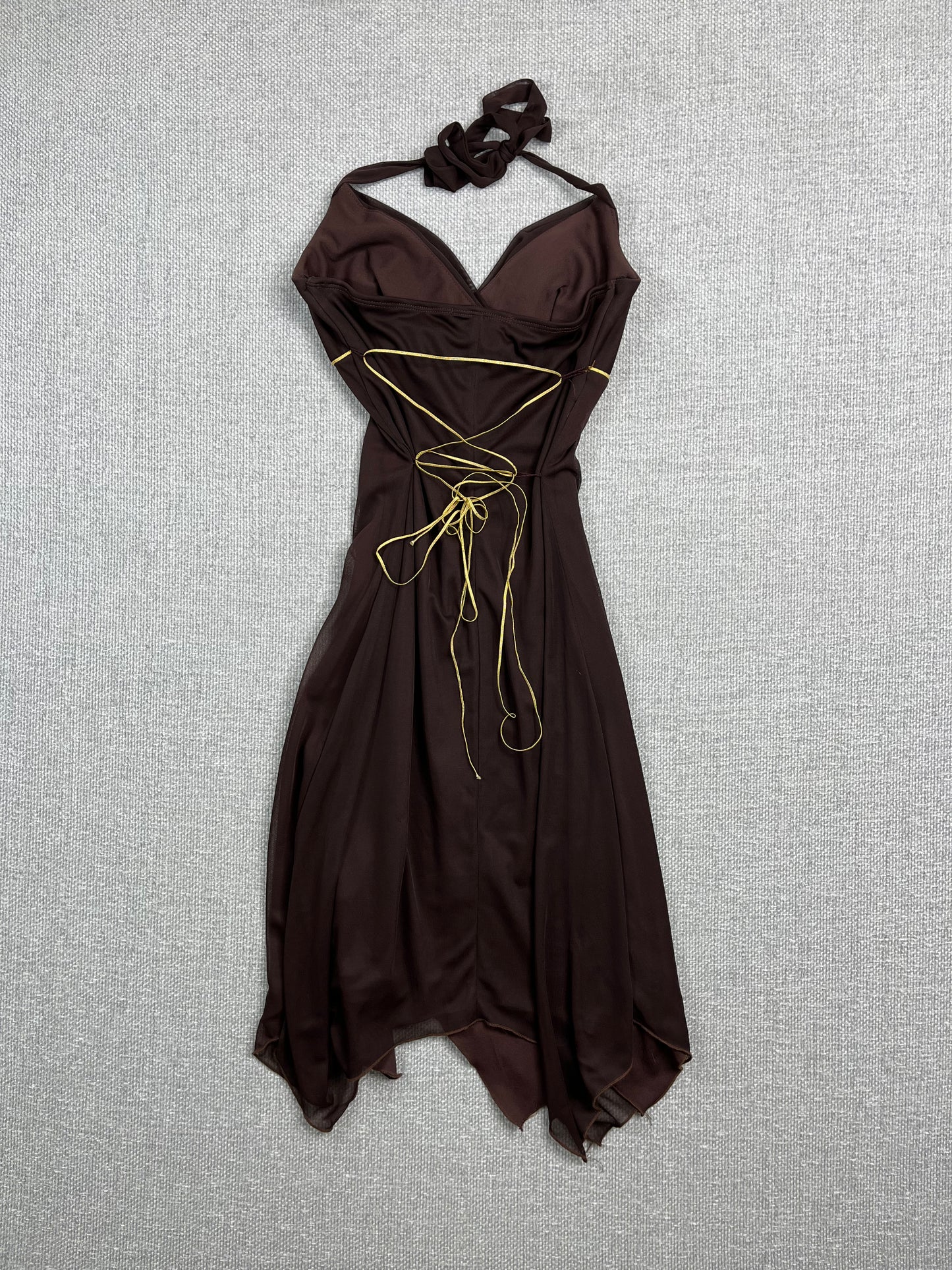 Y2K Rampage Halter Dress