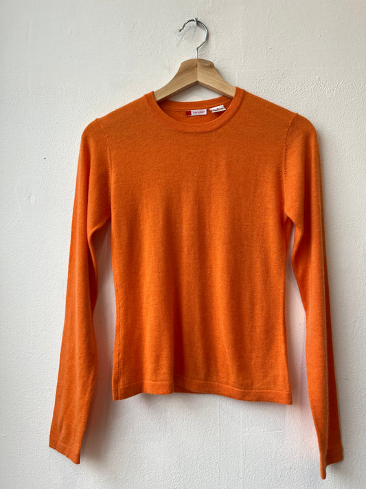 Orange Cashmere Sweater