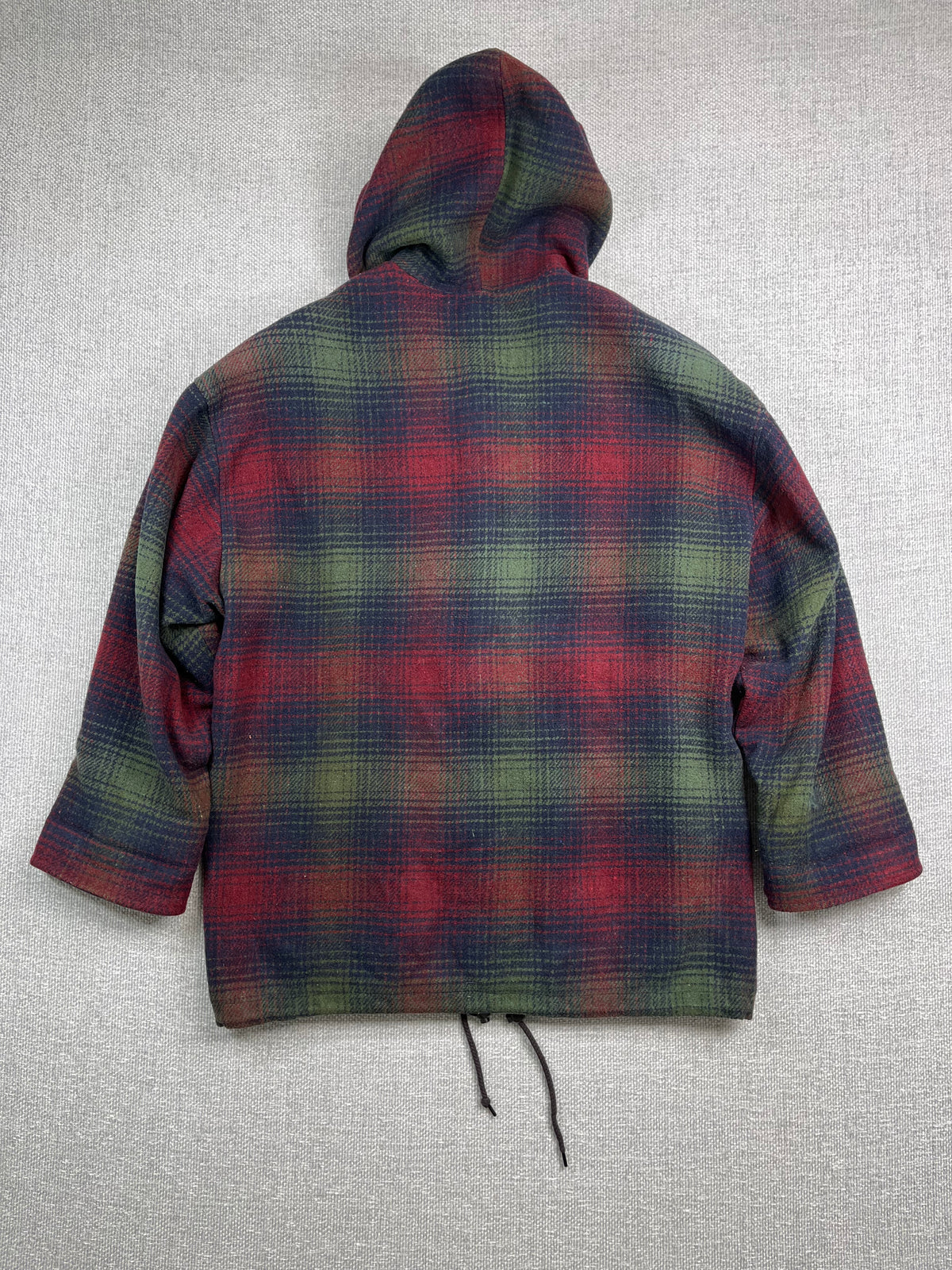 Y2K Wool Hooded Coat