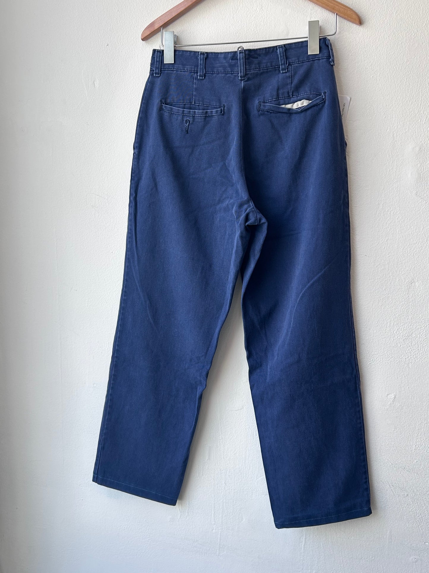 Y2K Navy Red Cap Work Pants 29"
