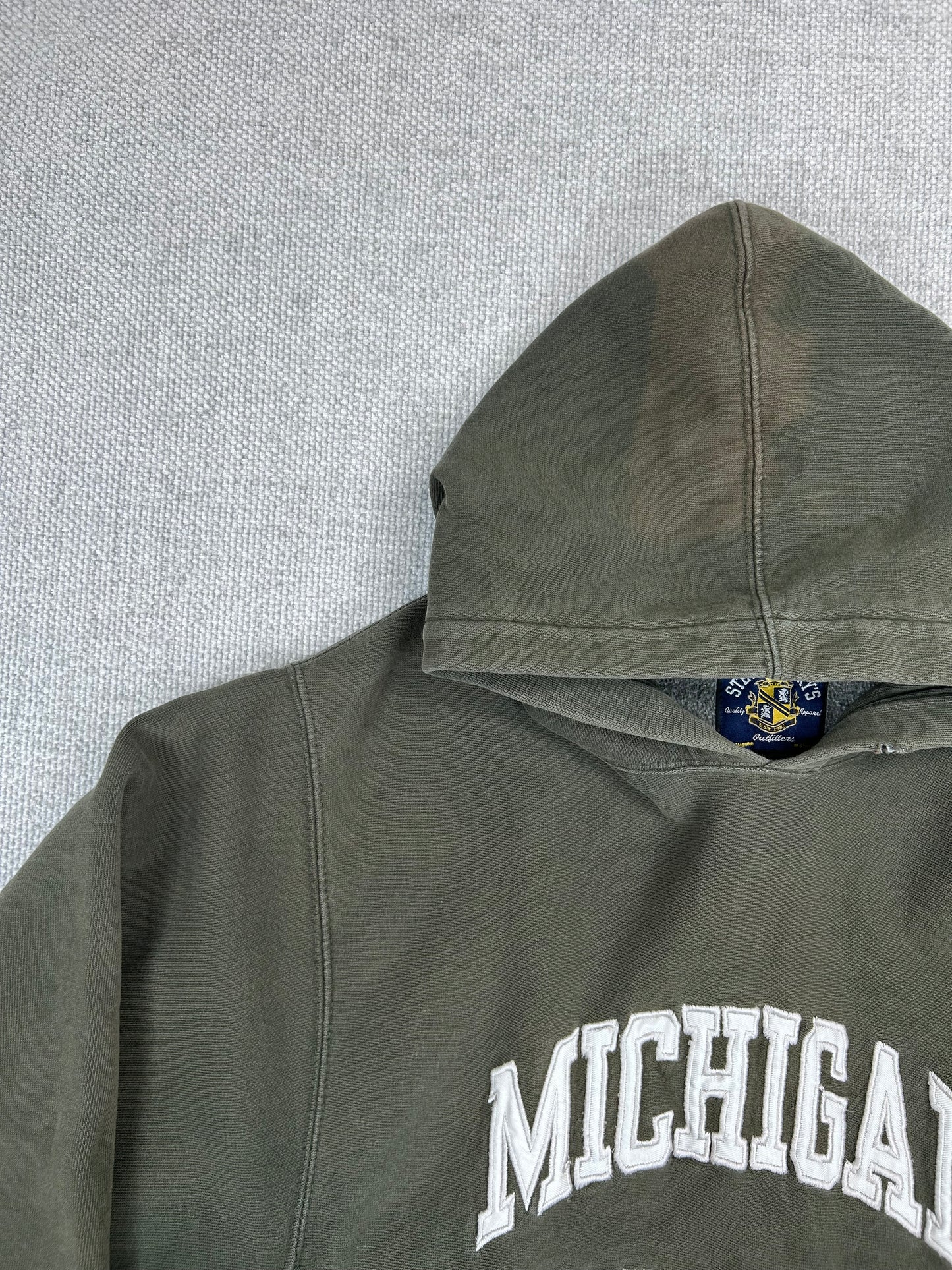 Y2K Green Michigan State Hoodie