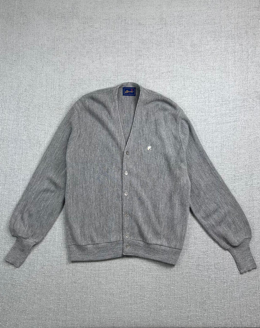 90's Gray Knit Cardigan