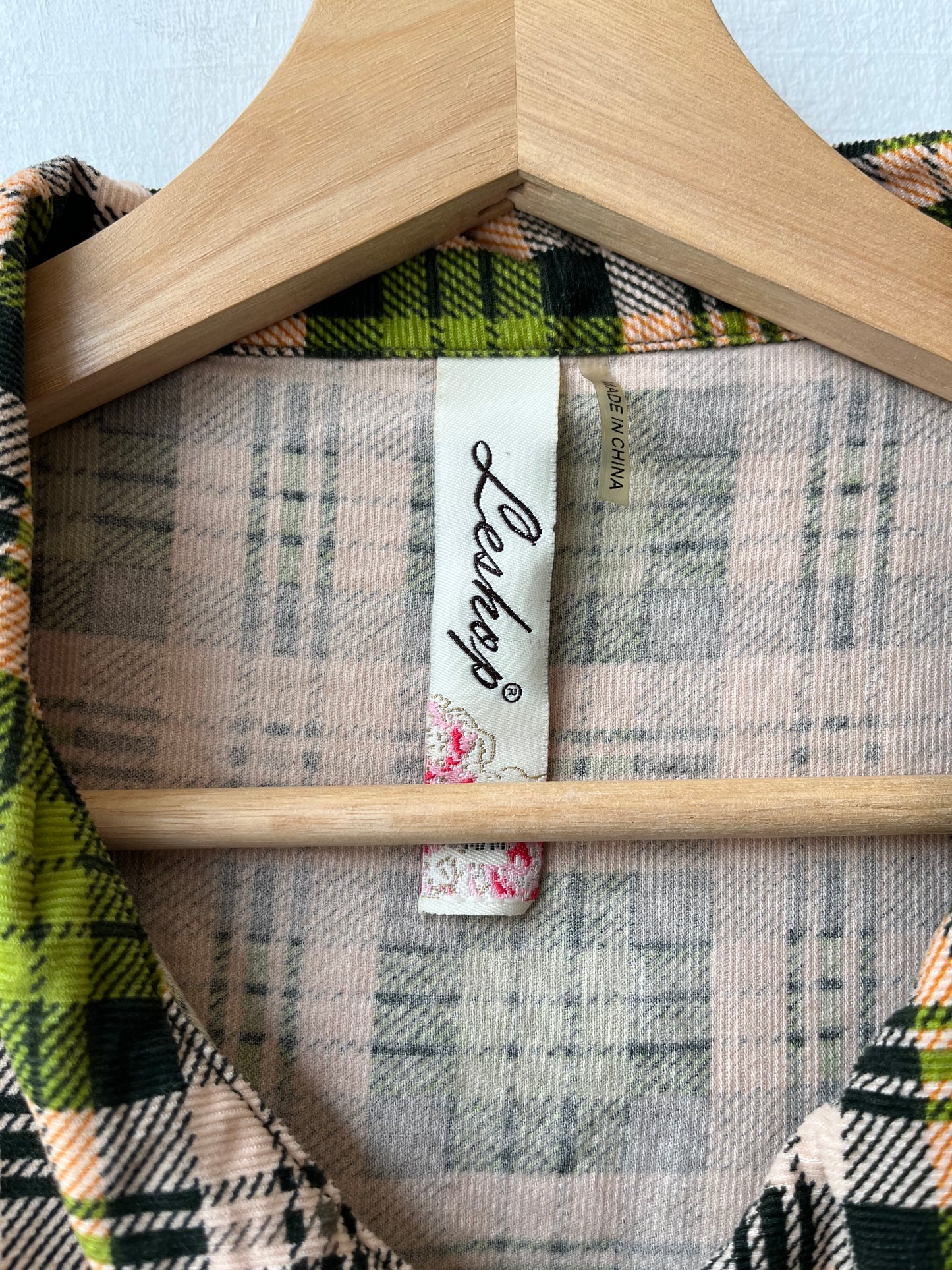 Y2K Plaid Mini Dress