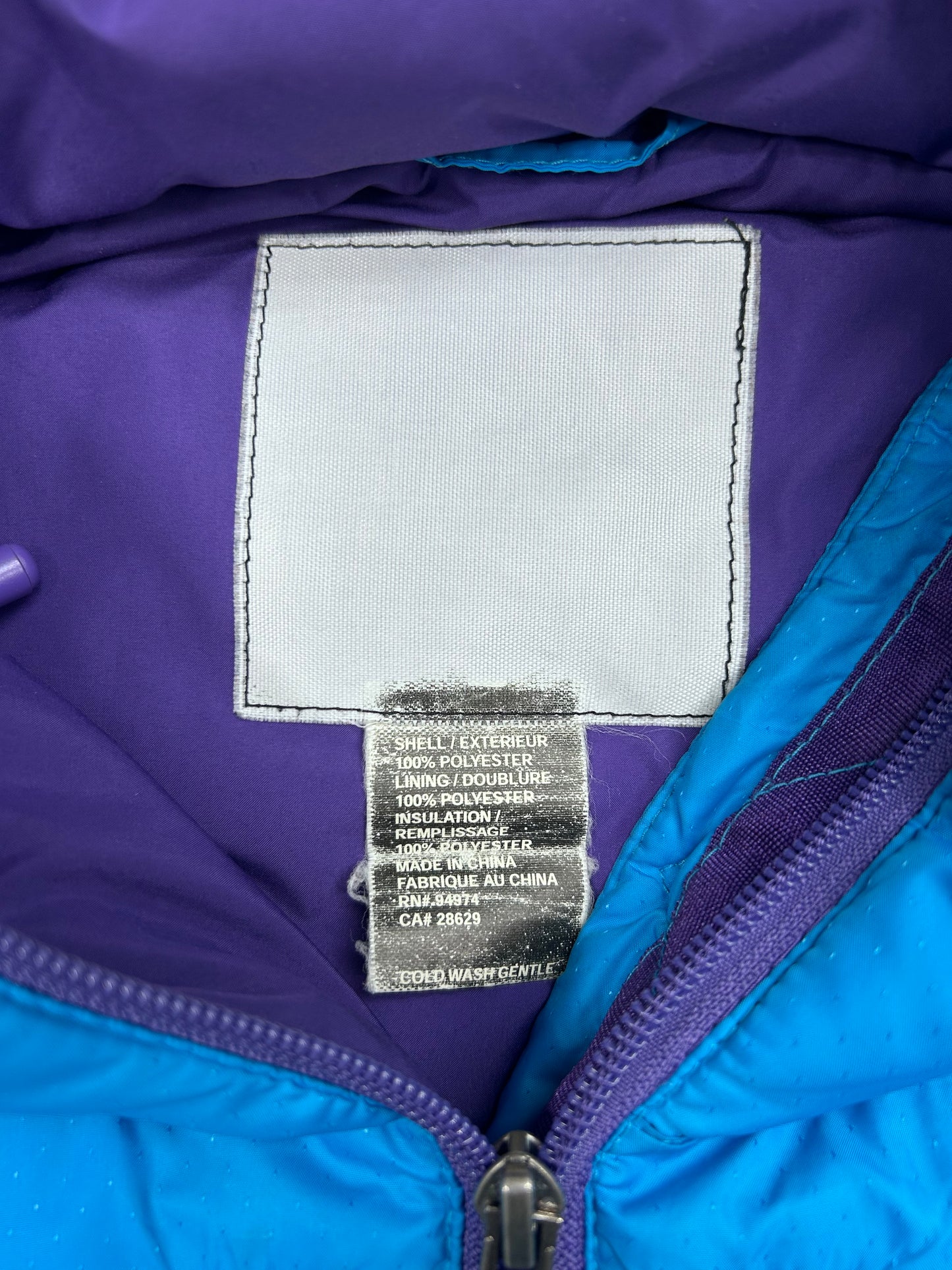 Y2K Stussy Hooded Puffer Jacket
