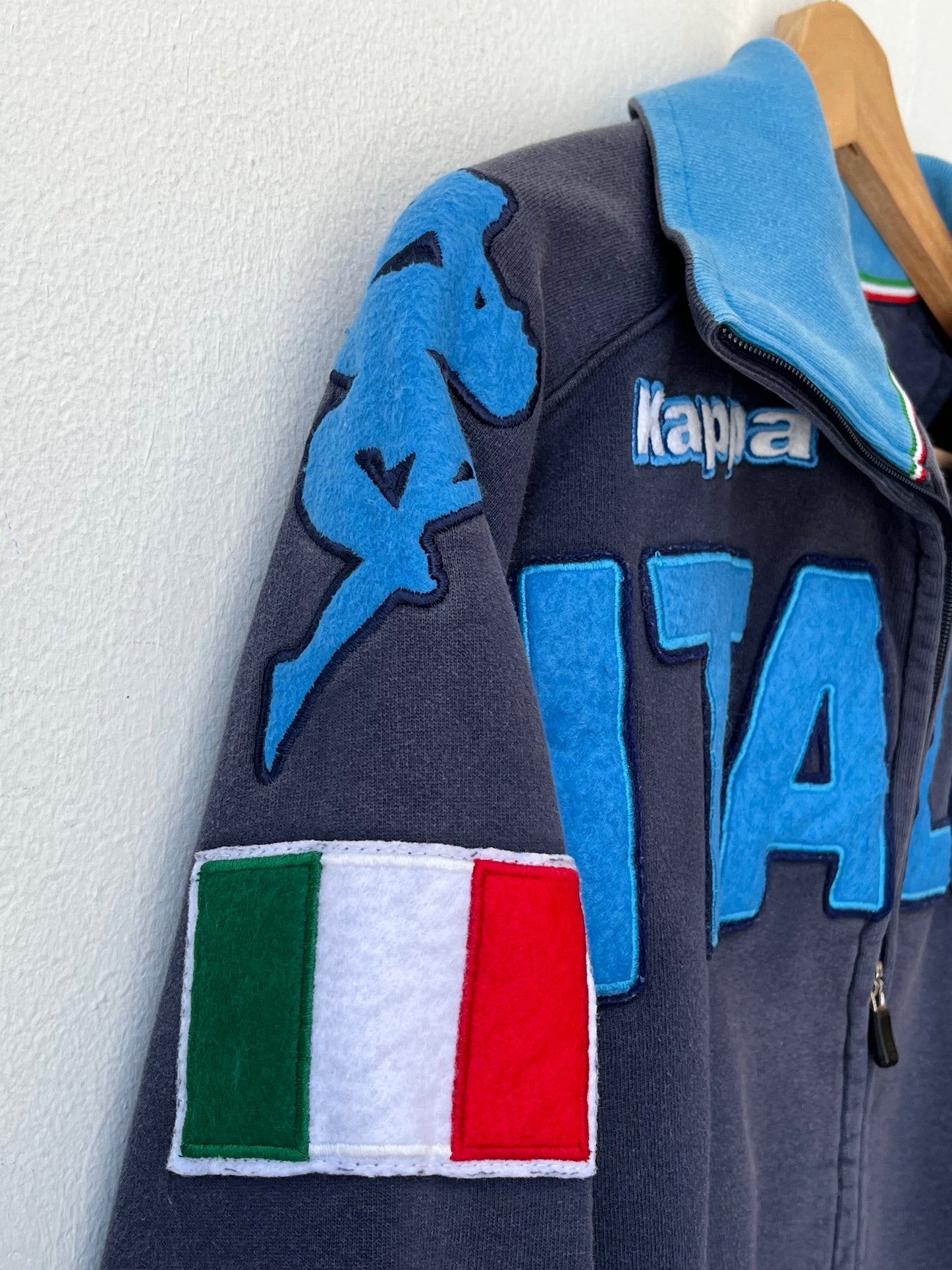 Y2K Italia Kappa Zip Sweatshirt