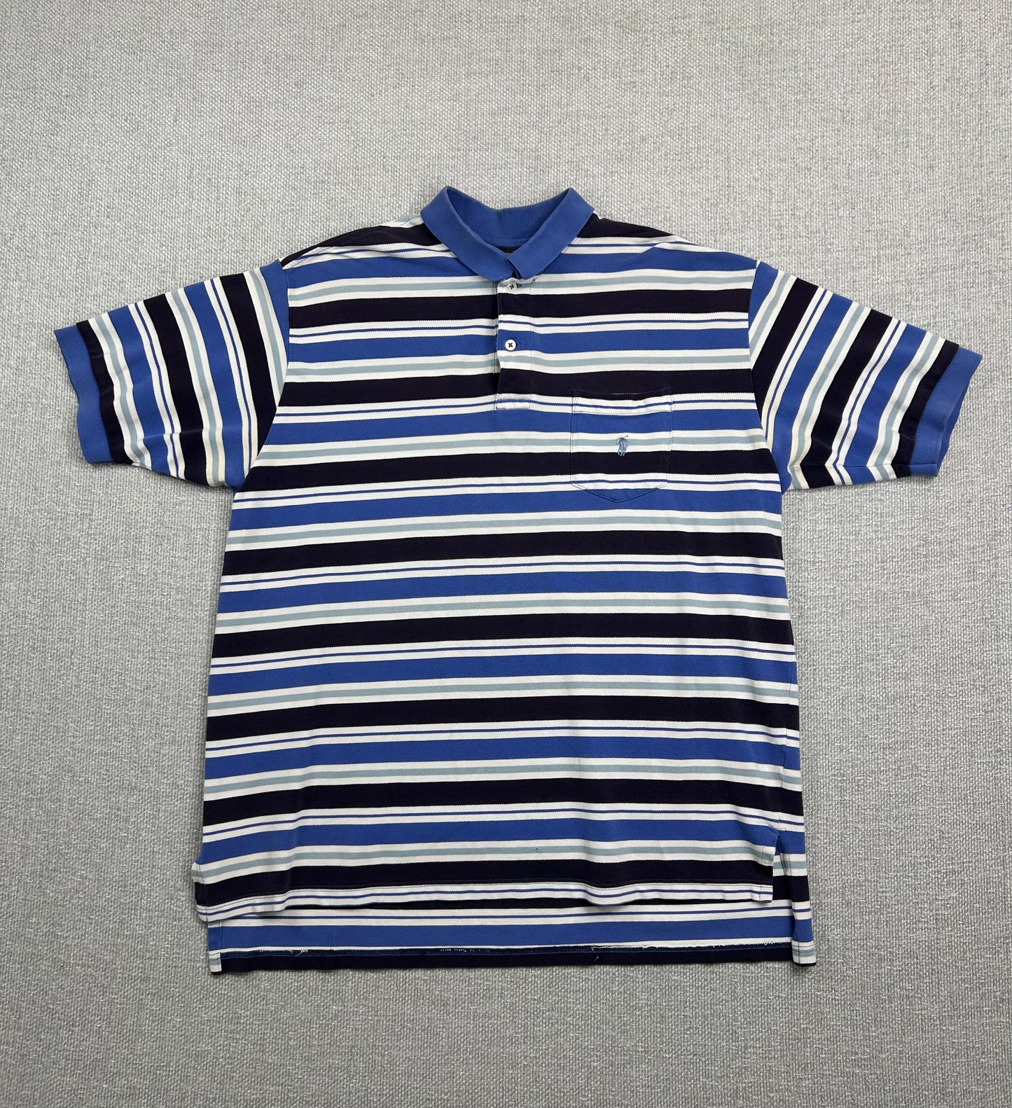 Y2K Polo Sport Striped Shirt