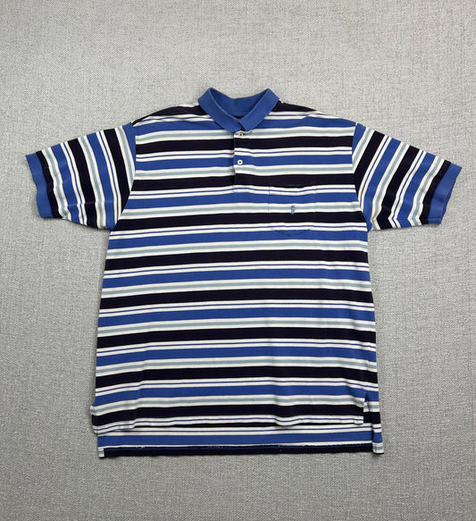 Y2K Polo Sport Striped Shirt