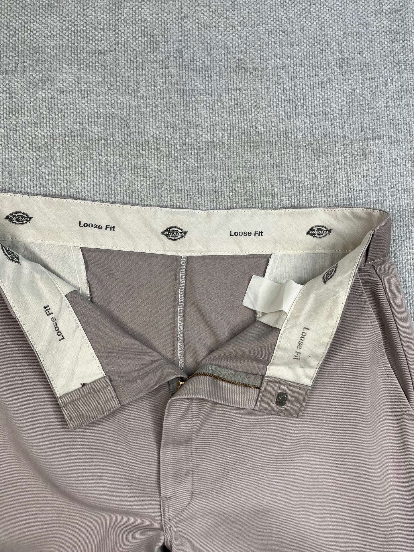 Y2K Gray Dickies Baggy Shorts 35"