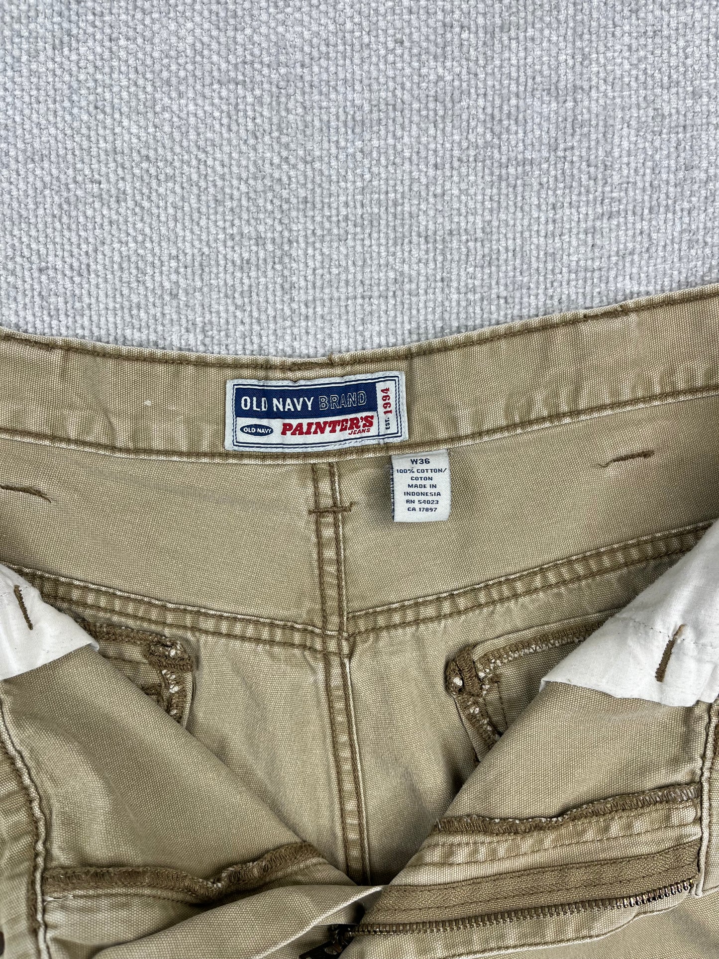 Y2K Old Navy Baggy Carpenter Shorts 36"
