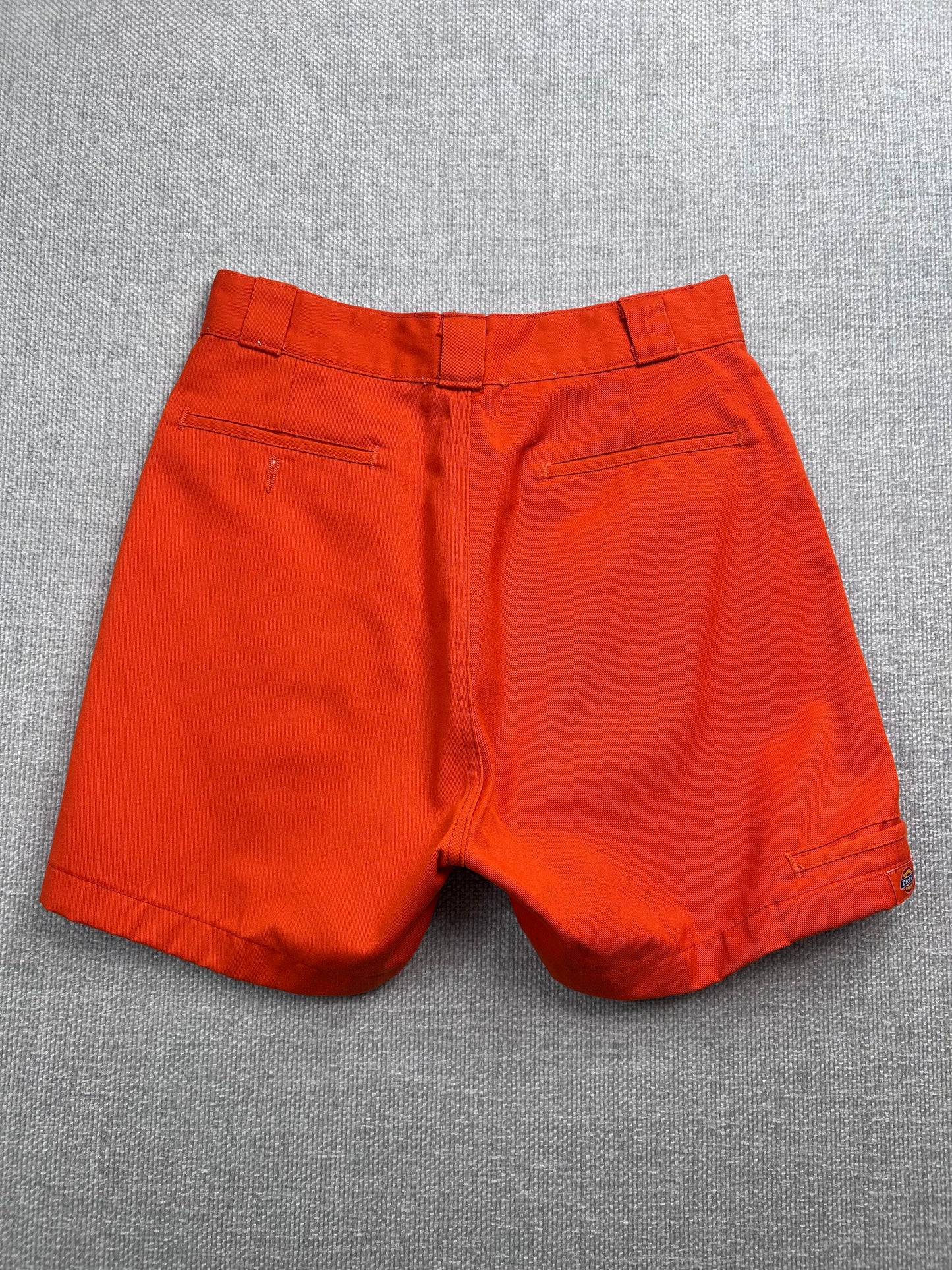 90's Orange Dickies Shorts 29"