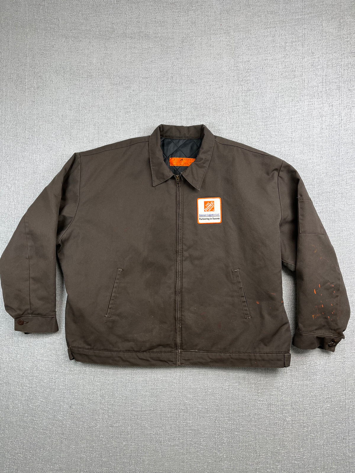 90's Brown Home Depot Work Jacket