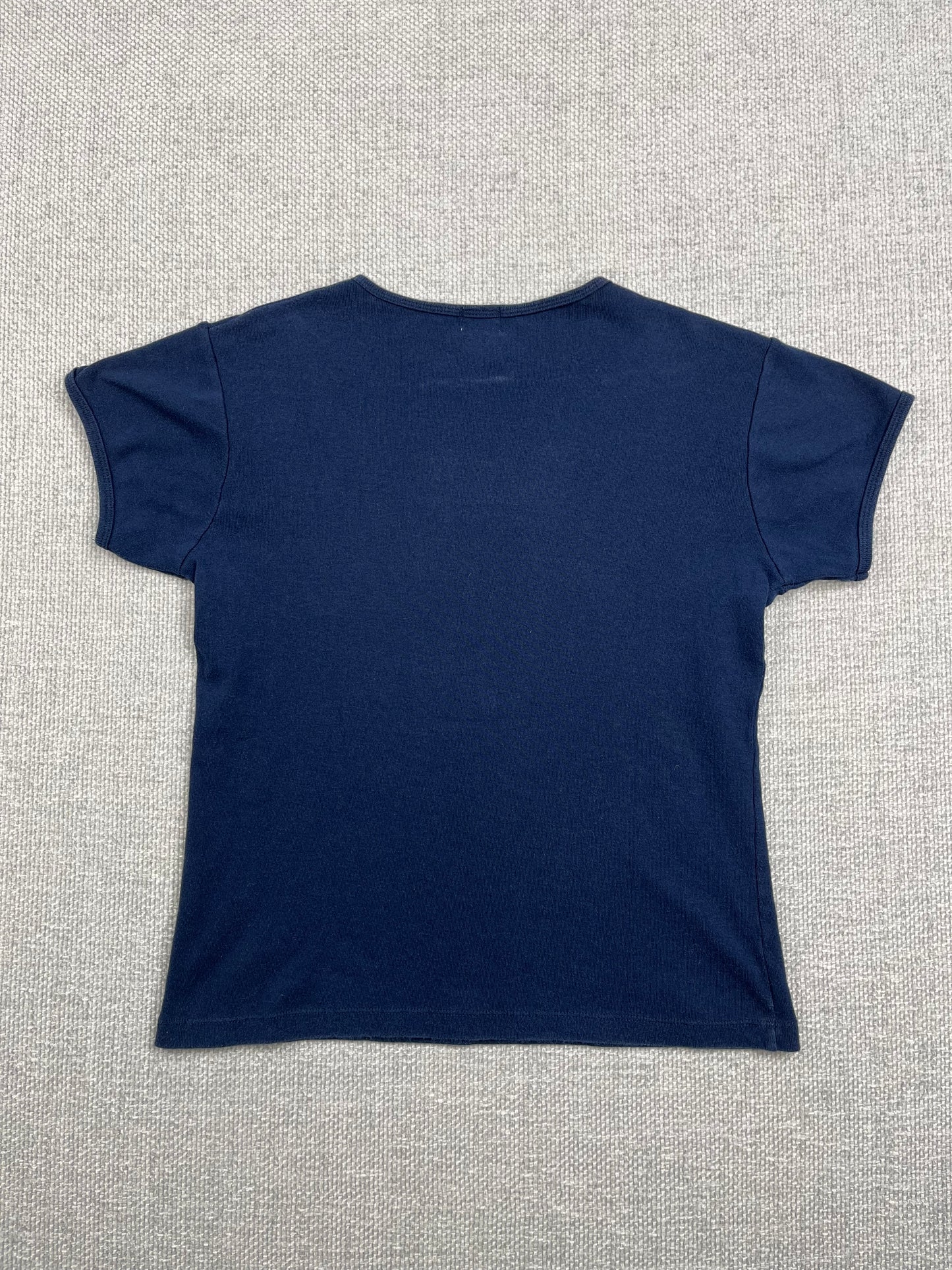 Y2K Bedazzled New York Baby Tee