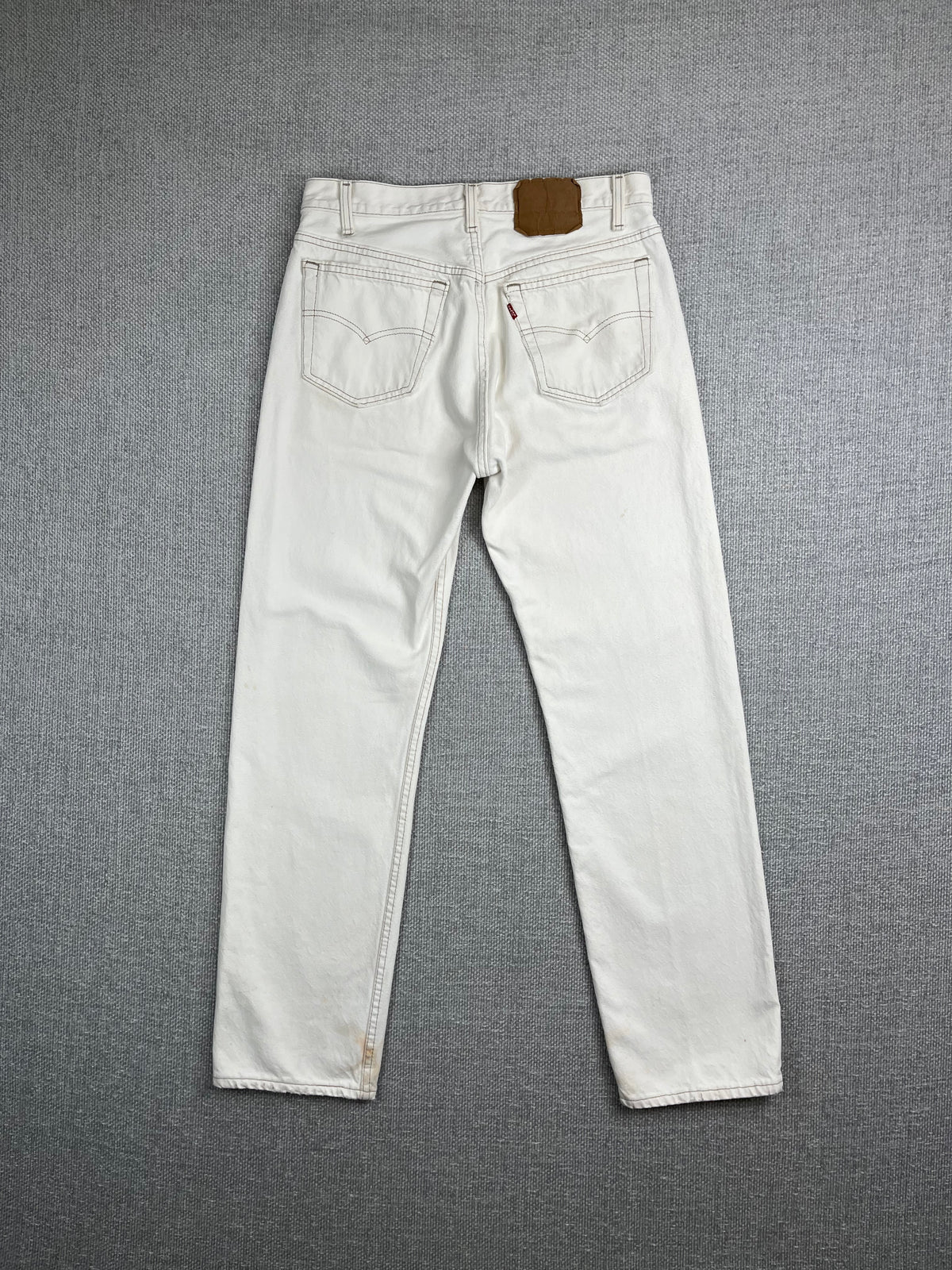 90’s Levi's 501 White Jeans 29"