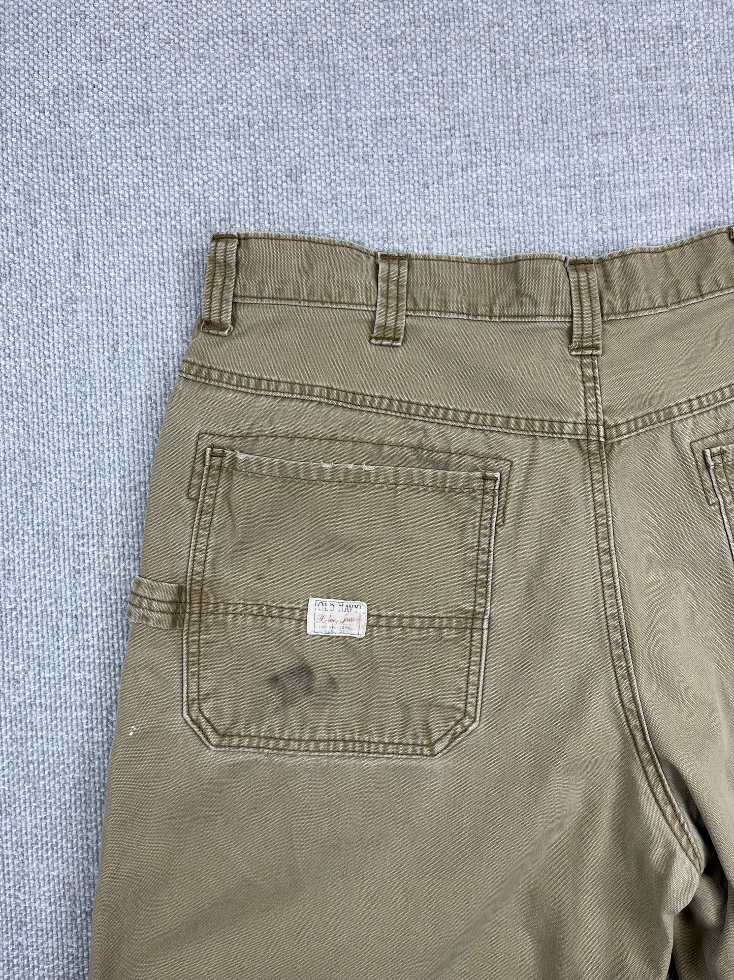 Y2K Old Navy Baggy Carpenter Shorts 36"