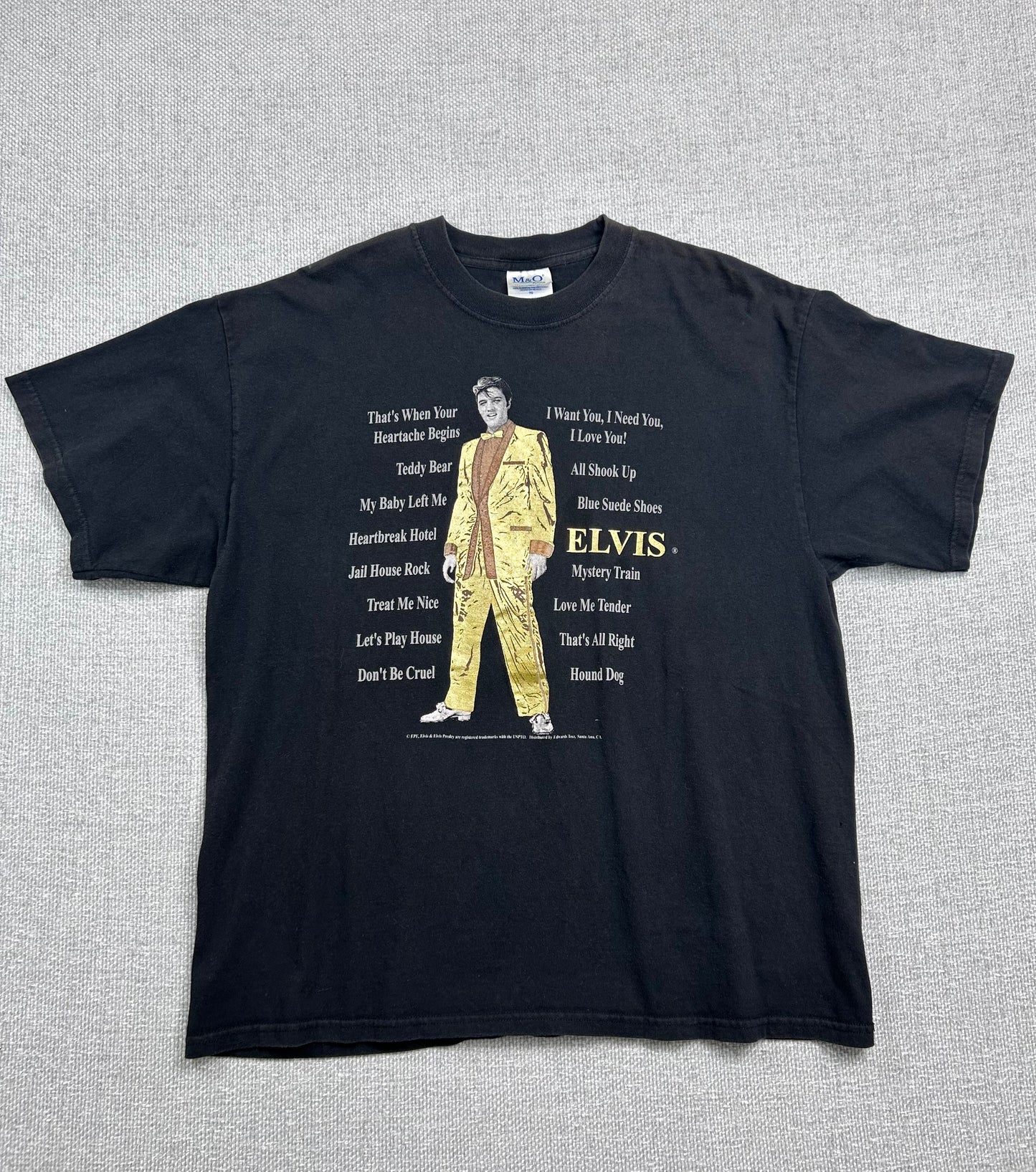 Y2K Gold Elvis T-Shirt
