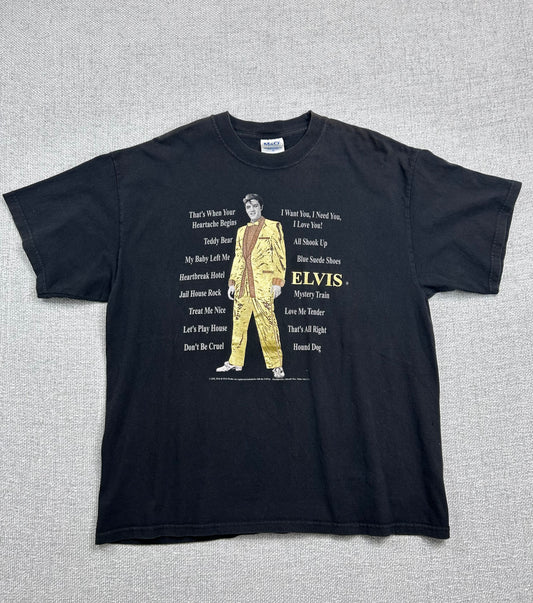 Y2K Gold Elvis T-Shirt