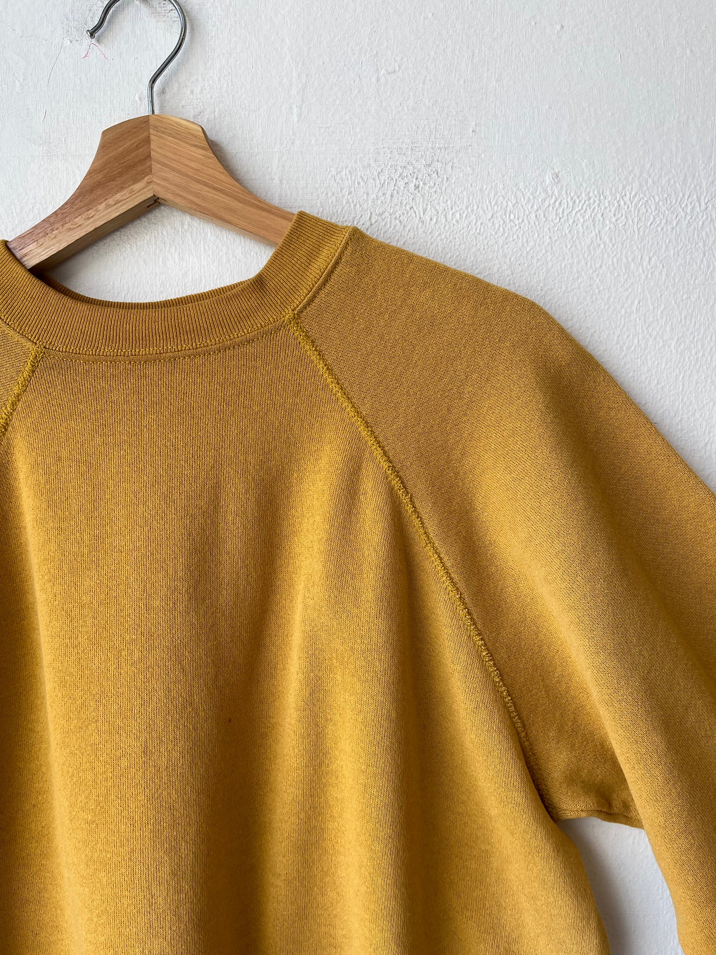 70's Mustard Raglan Sweatshirt
